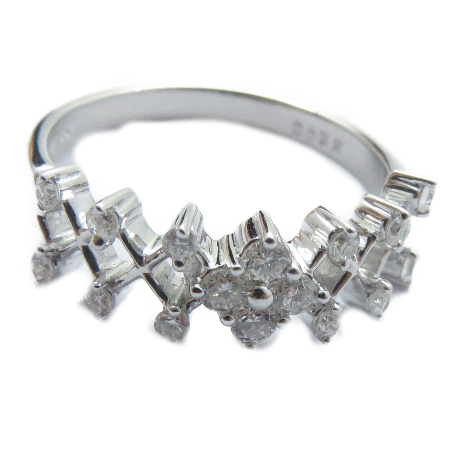 JEWELRY 【激減優惠】18K白金Diamond Ring 0.32ct鑽石戒指US#6.25