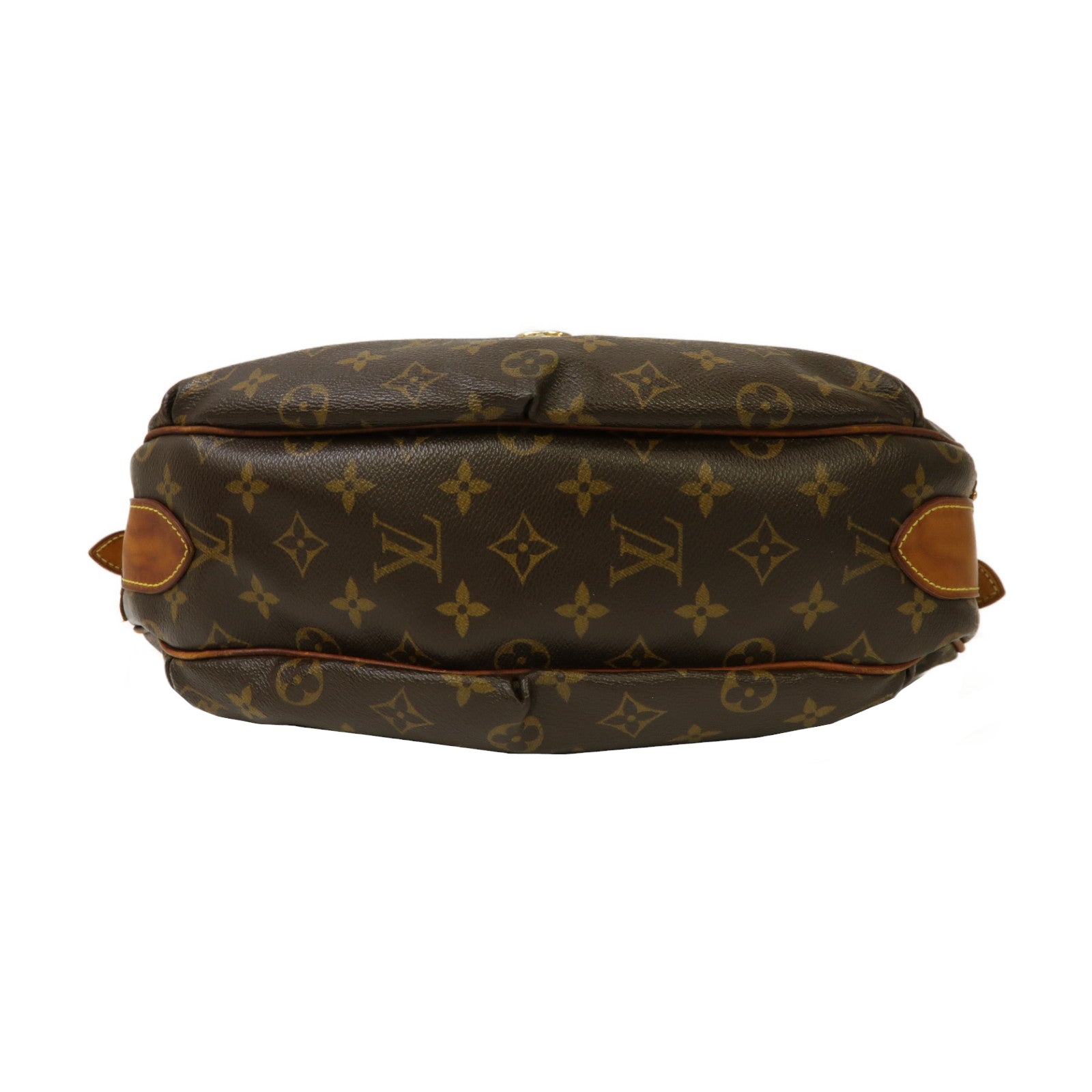 LOUIS VUITTON 【激減優惠】Monogram Tulum GM金扣肩背袋啡色