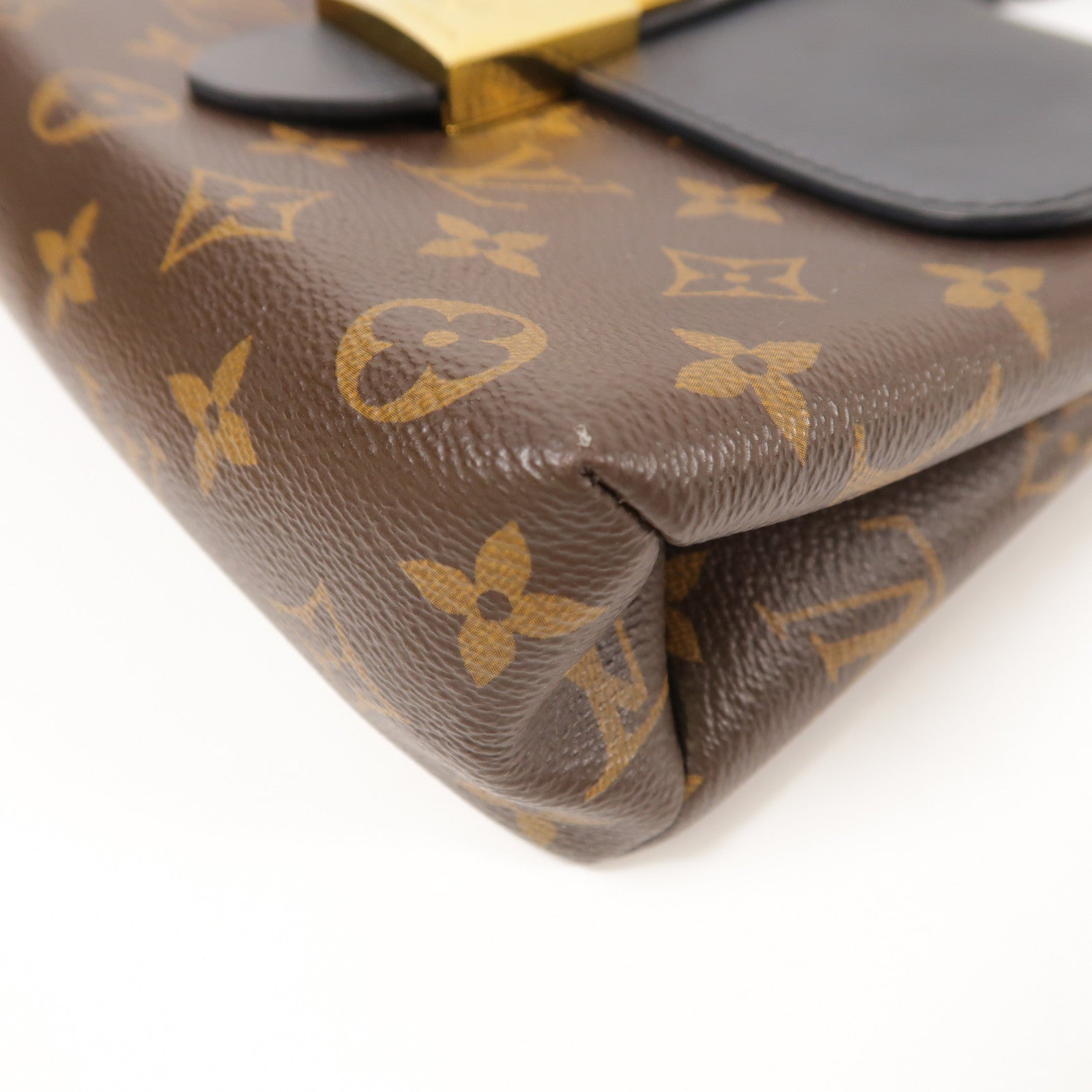 LOUIS VUITTON Monogram Locky BB金扣手挽肩背兩用袋