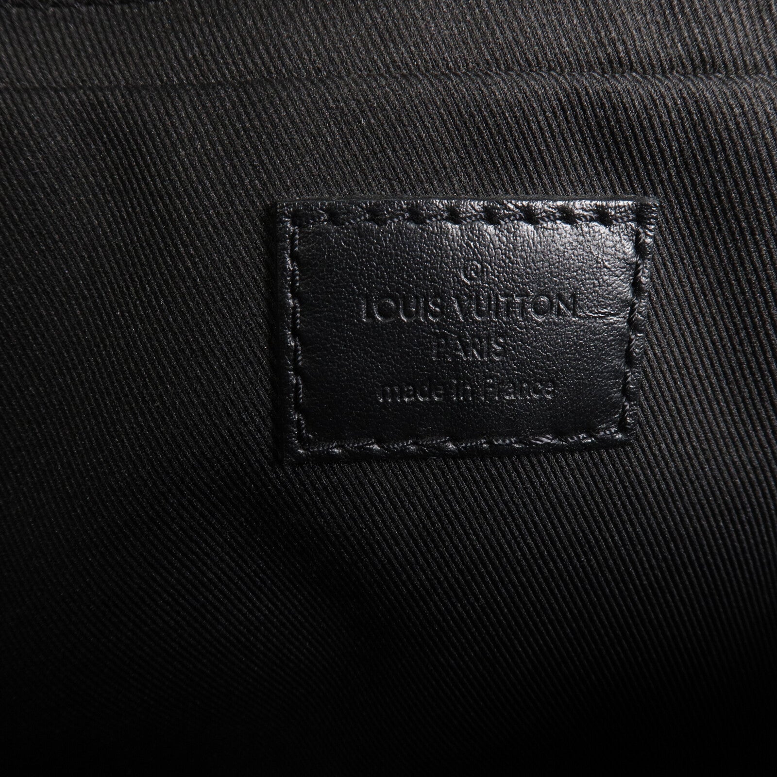 LOUIS VUITTON Monogram Eclipse/Reverse Trio Messenger肩背袋