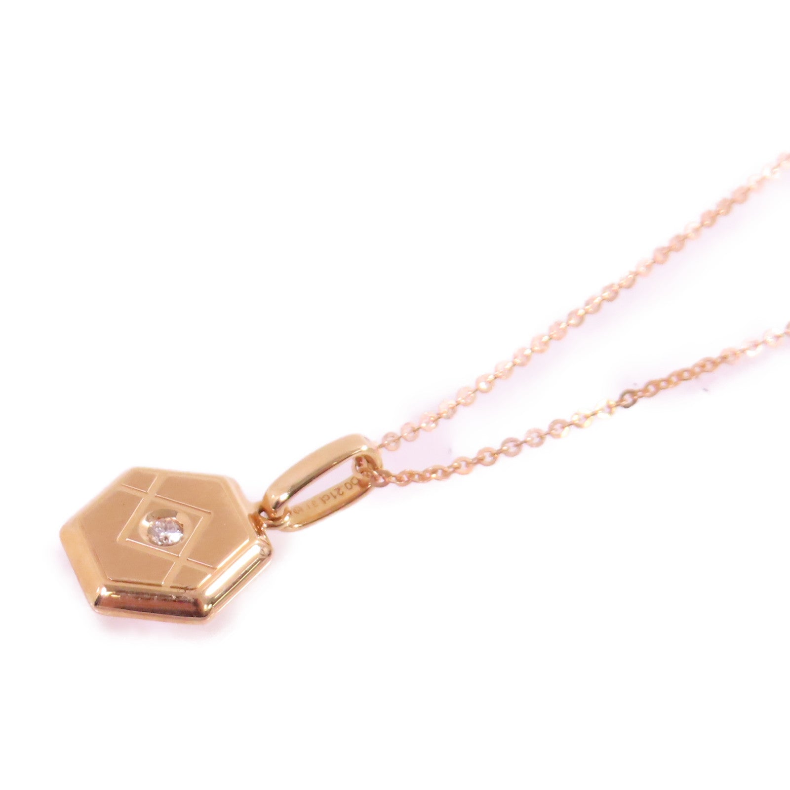 JEWELRY 【激減優惠】18K玫瑰金/鑽石Diamond Necklace項鏈