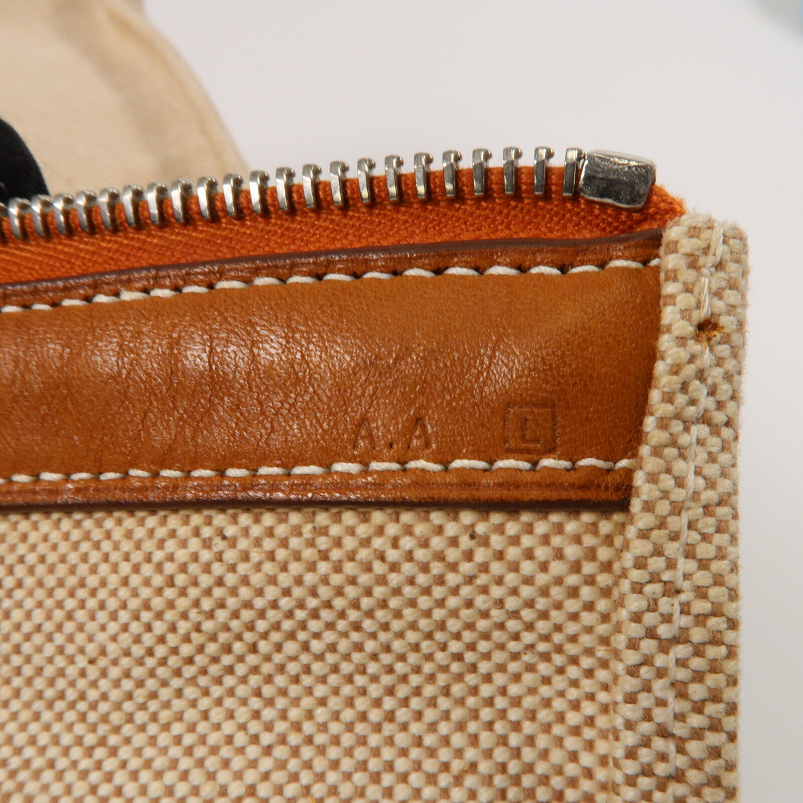 HERMES 帆布Mira Ganges Tote手挽袋