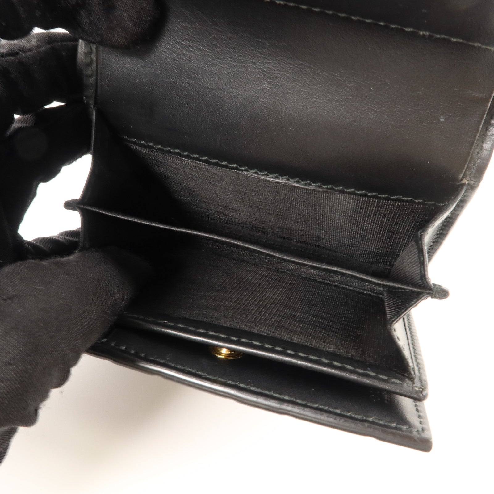GUCCI 牛皮皮革Padlock Wallet錢包