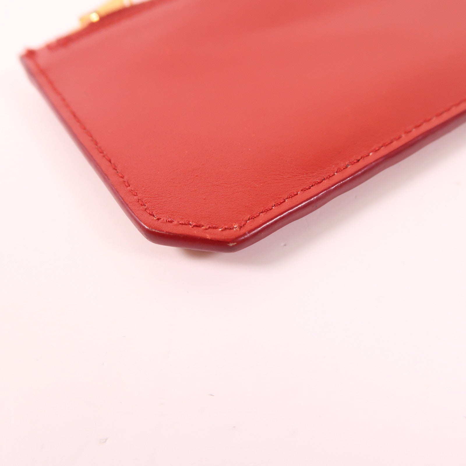 SAINT LAURENT 牛皮皮革Card case金扣卡片套