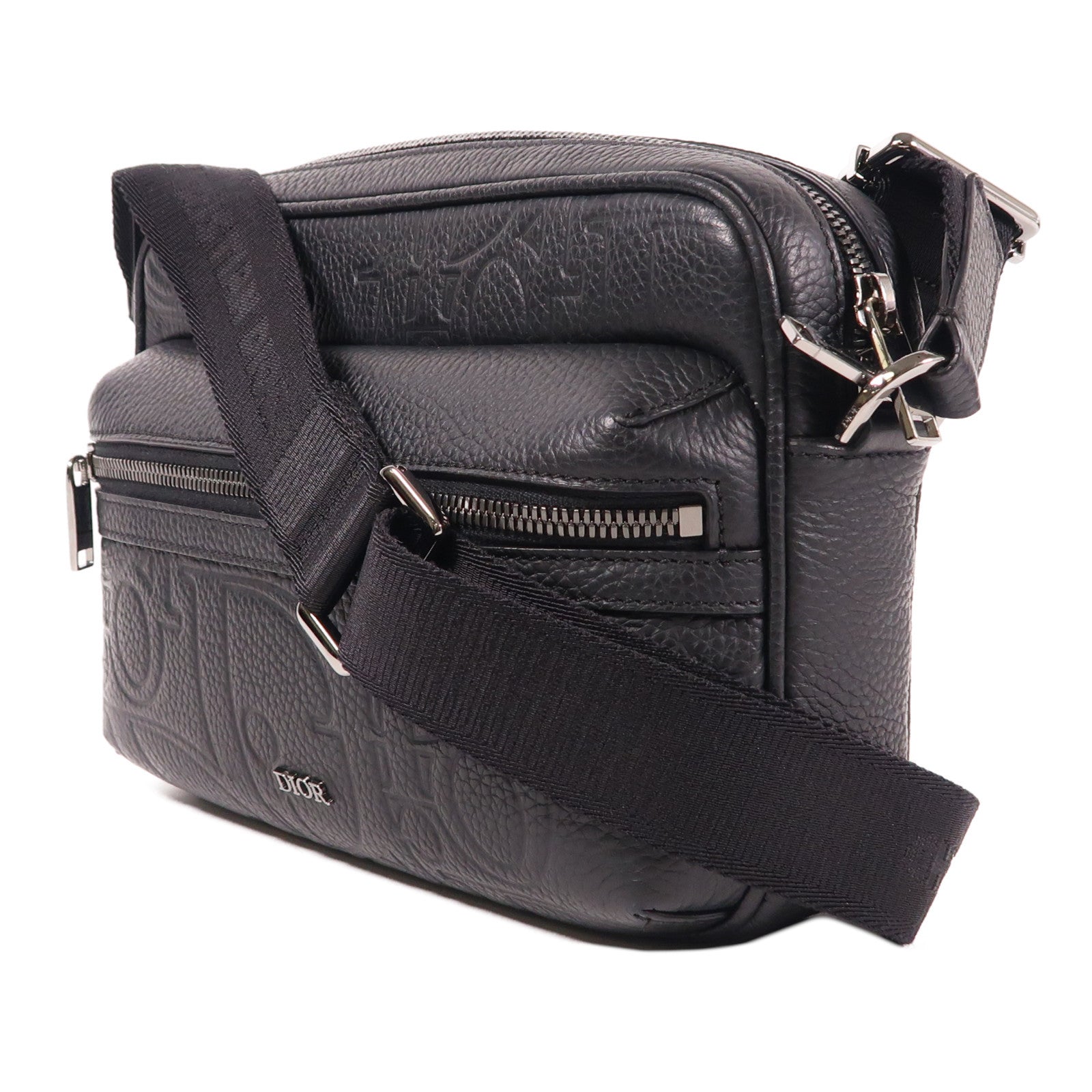 Dior 【激減優惠】牛皮皮革Rider 2.0 Messenger M銀扣肩背袋