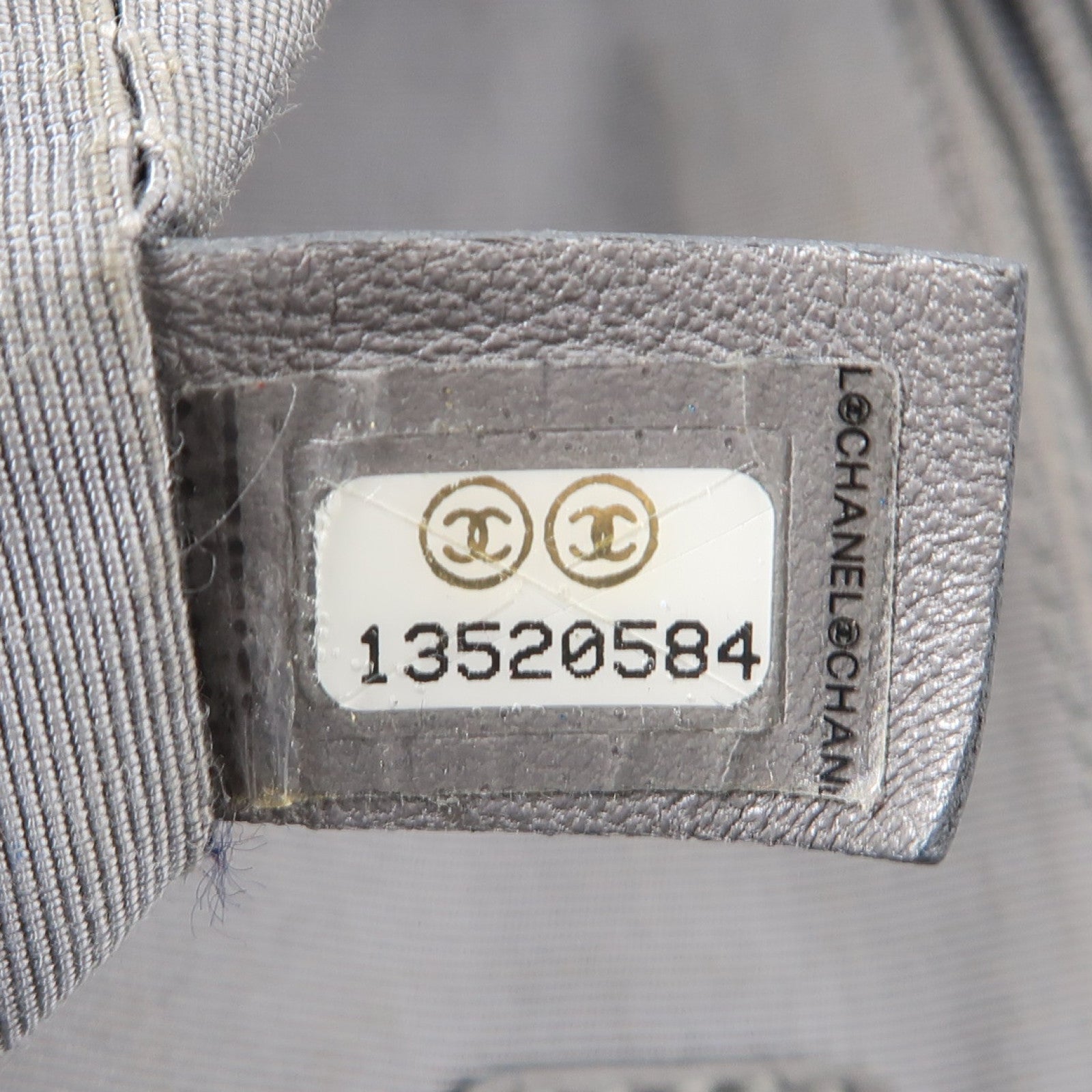 CHANEL 菱格牛皮皮革2way Shoulder Bag銀扣手挽肩背兩用袋藍色
