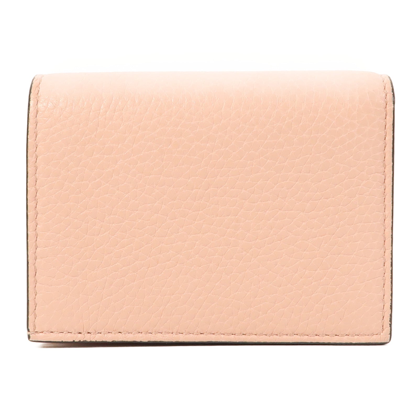 GUCCI 牛皮皮革Animalier Bee Wallet錢包粉紅色