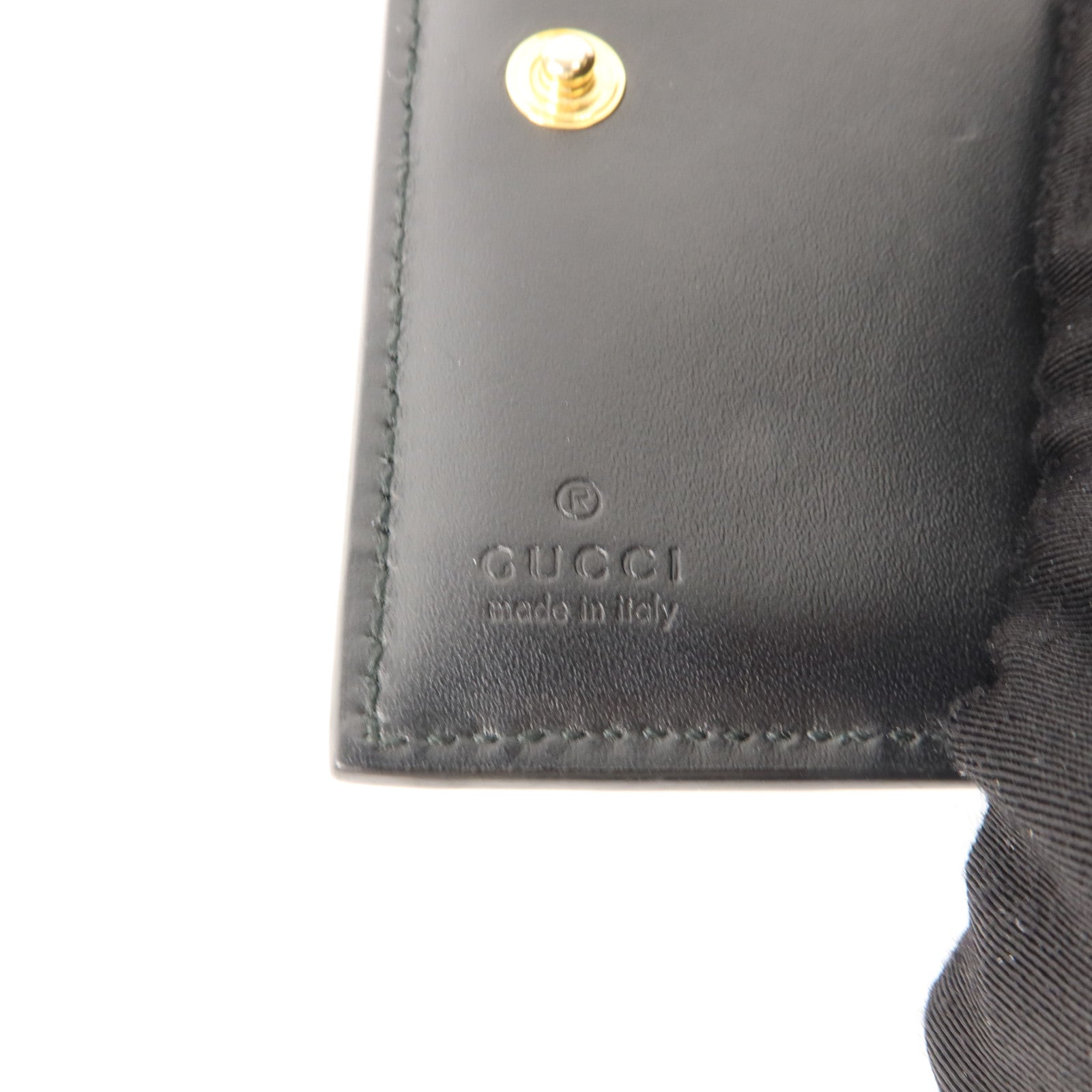 GUCCI 牛皮皮革Padlock Wallet錢包