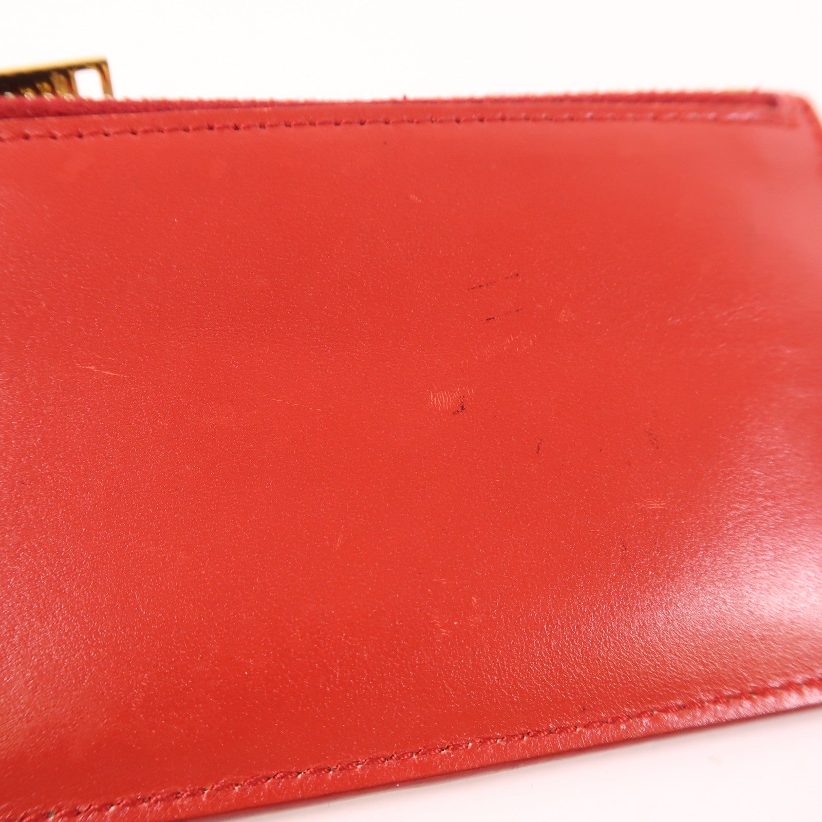 SAINT LAURENT 牛皮皮革Card case金扣卡片套