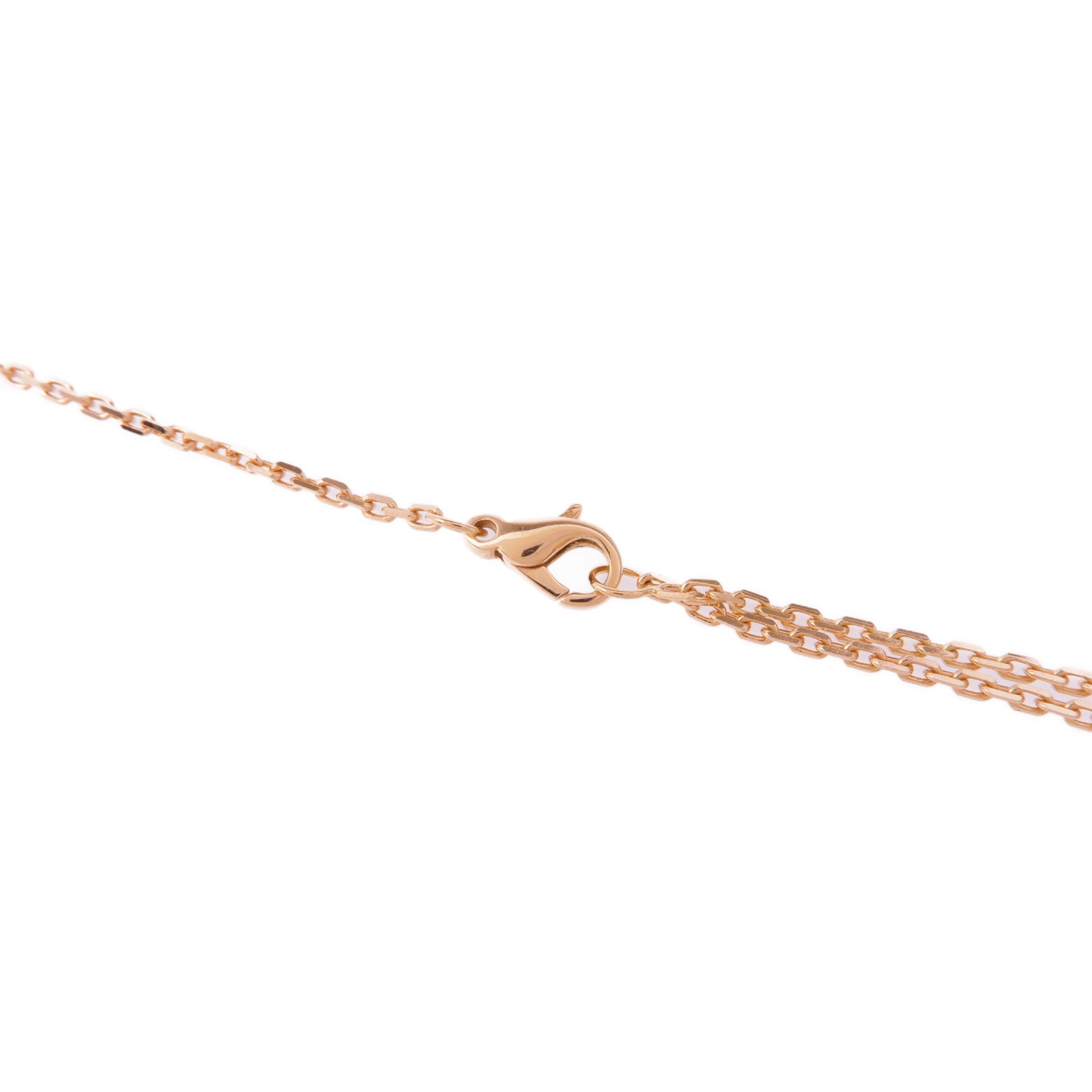 Chaumet 18K玫瑰金Bee de Chaumet鑽石項鍊