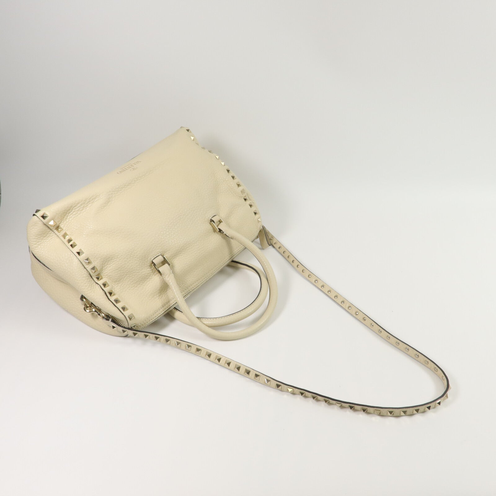 Valentino 牛皮皮革2 Way Shoulder手挽肩背兩用袋