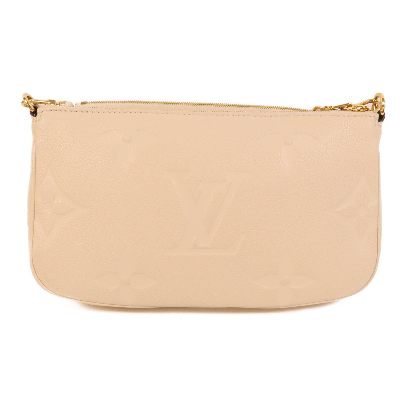 LOUIS VUITTON Monogram Empreinte Multi Pochette Accessoires手挽肩背兩用袋