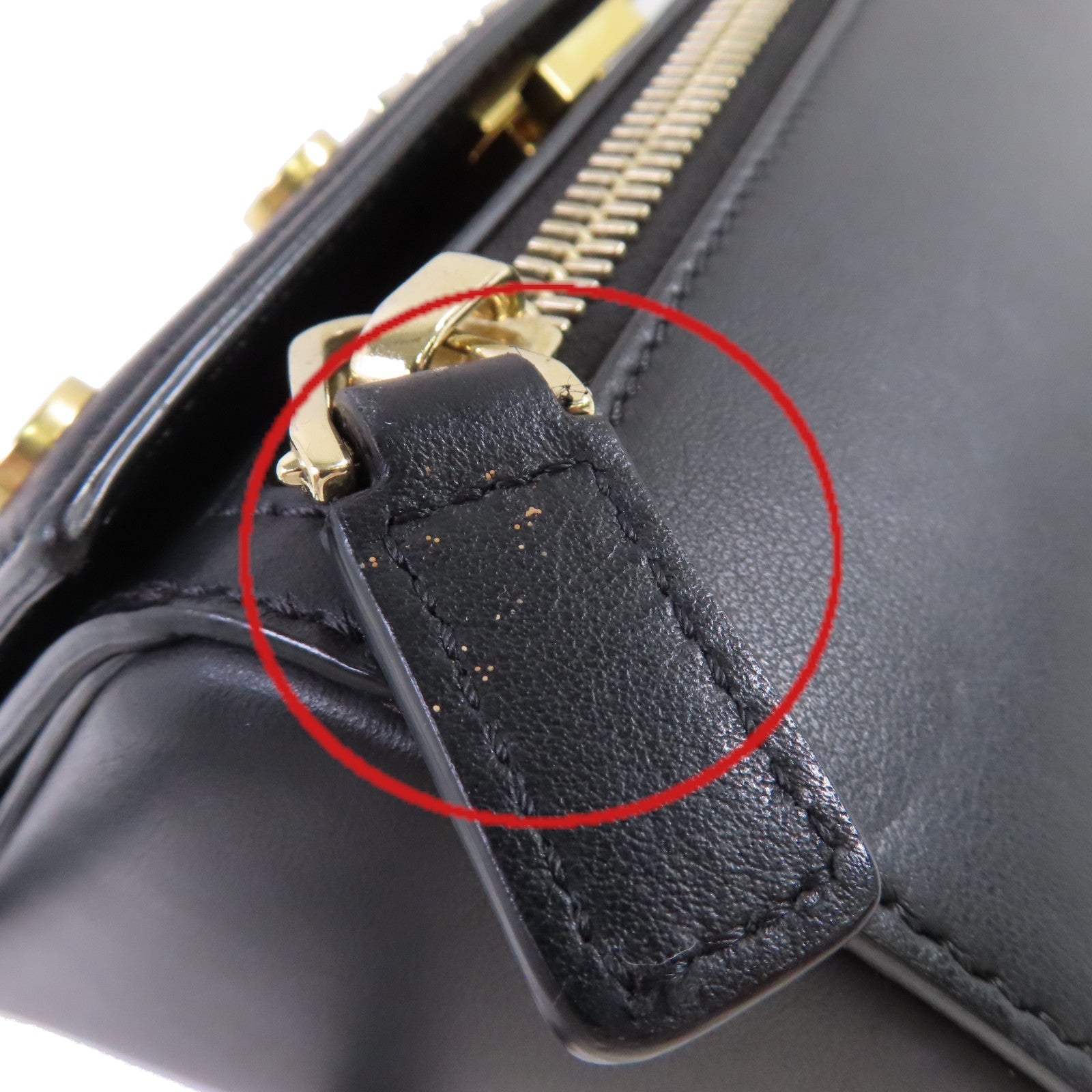 GIVENCHY 牛皮皮革Pandora Box Shoulder Bag金扣肩背袋黑色