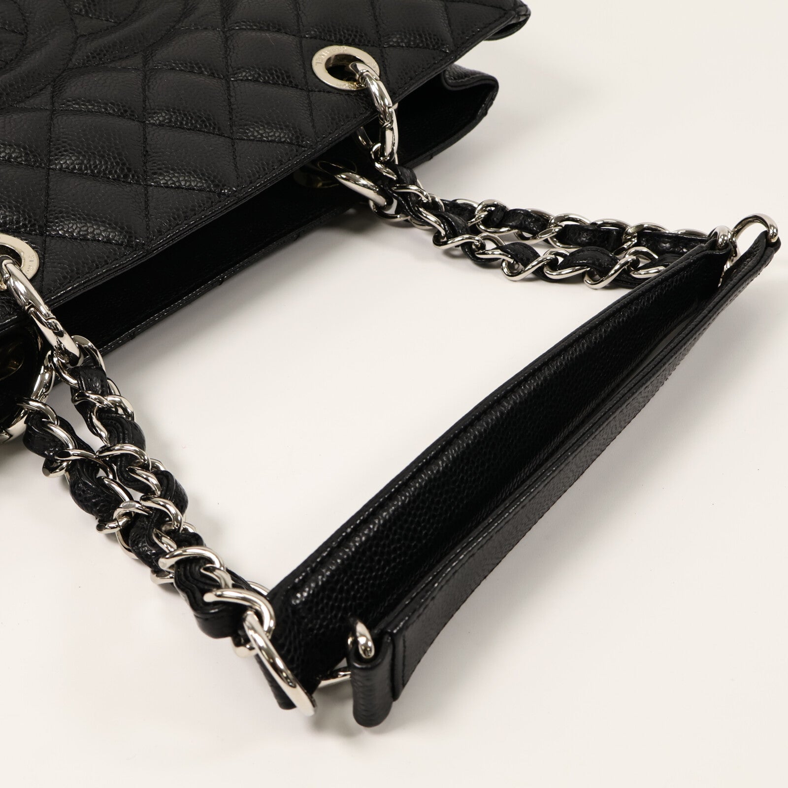 CHANEL GST Grand Shopping Tote Bag鏈帶肩背袋