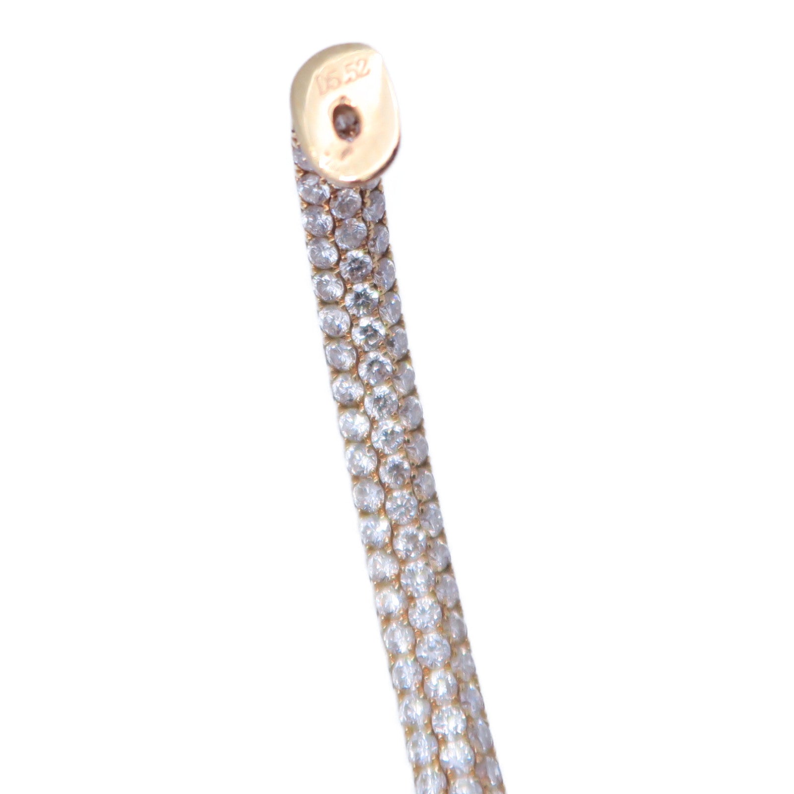 JEWELRY 【激減優惠】18K黃金Diamond Earrings 5.52ct鑽石耳環