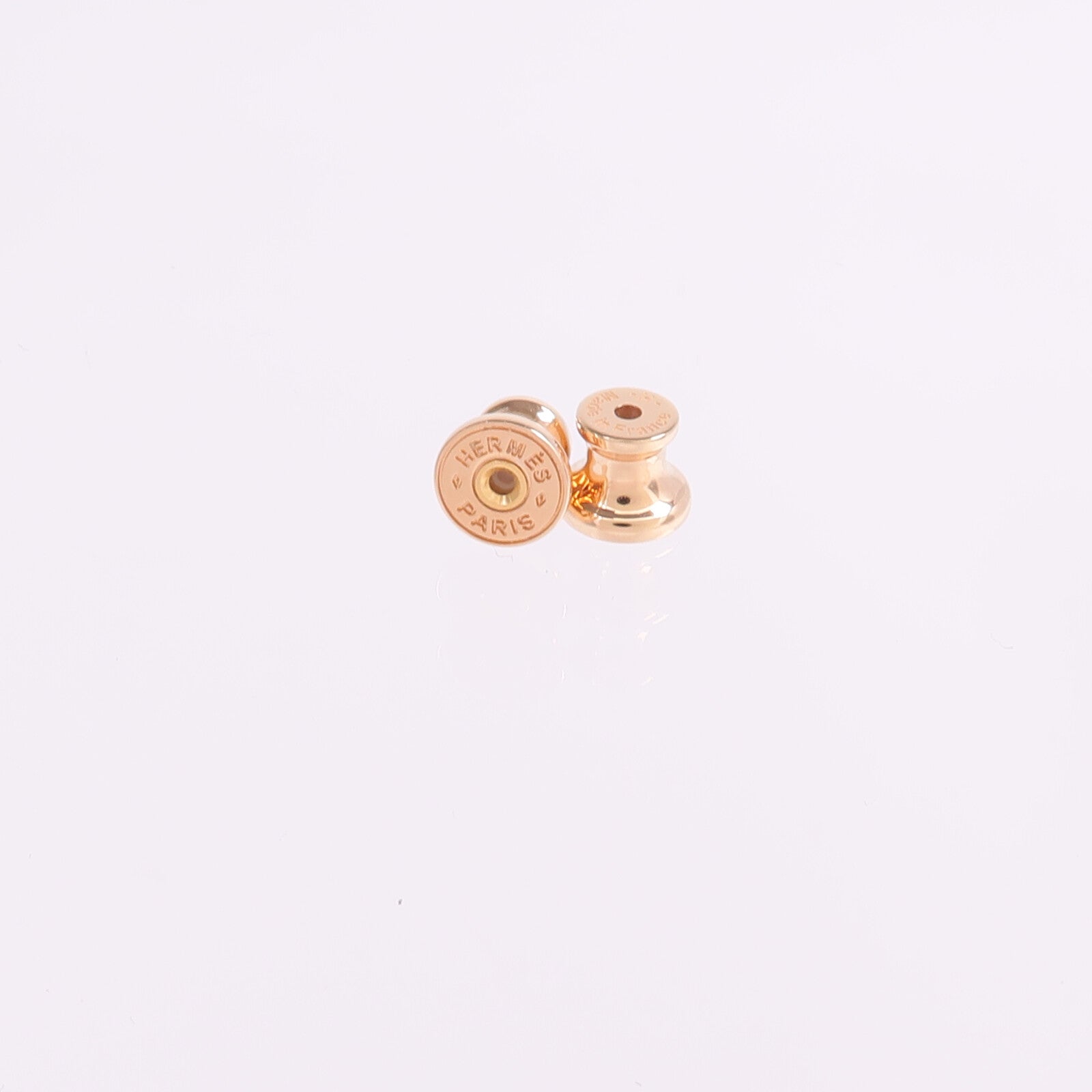 HERMES 金屬Mini Maillon耳環