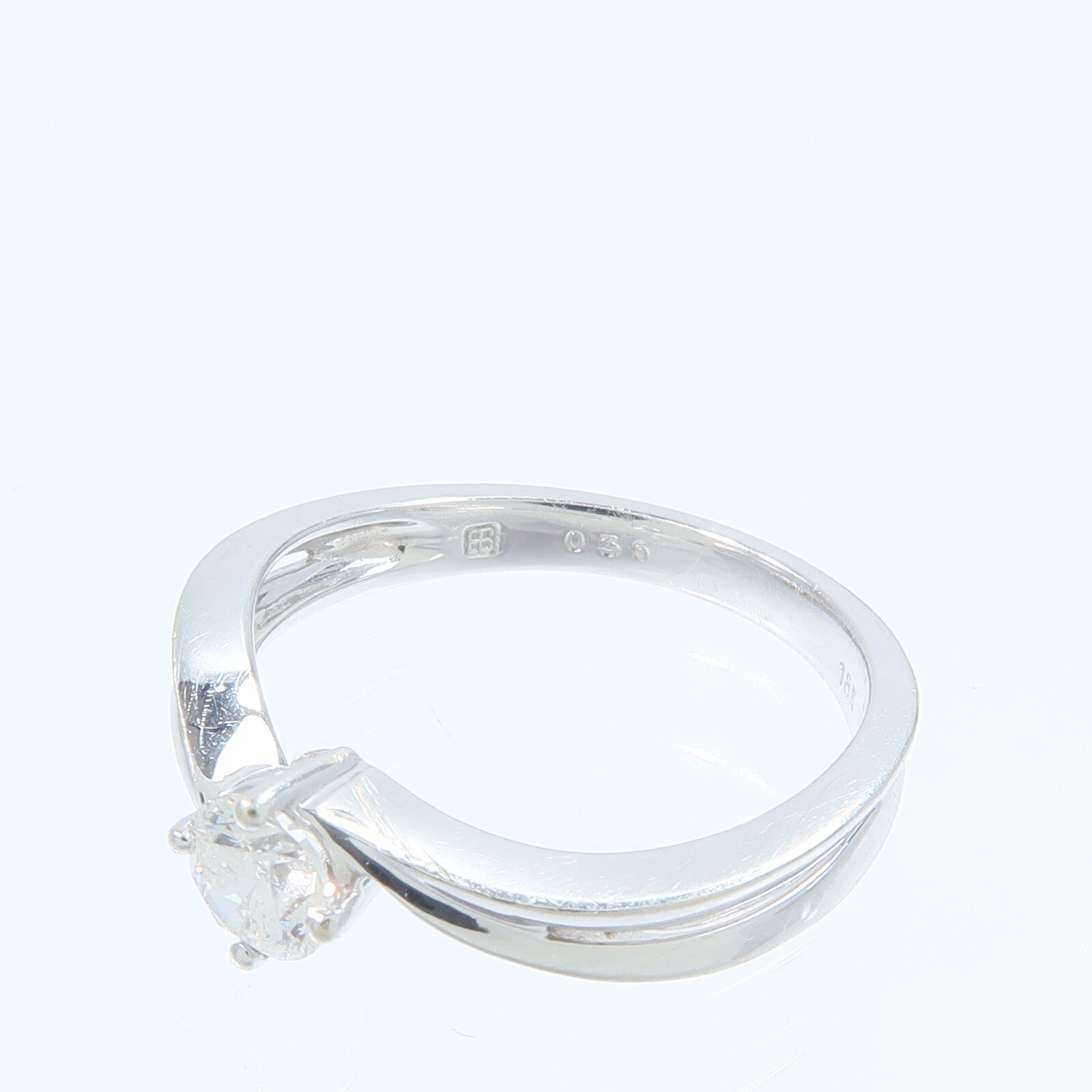 JEWELRY 18K白金Diamond Ring鑽石戒指