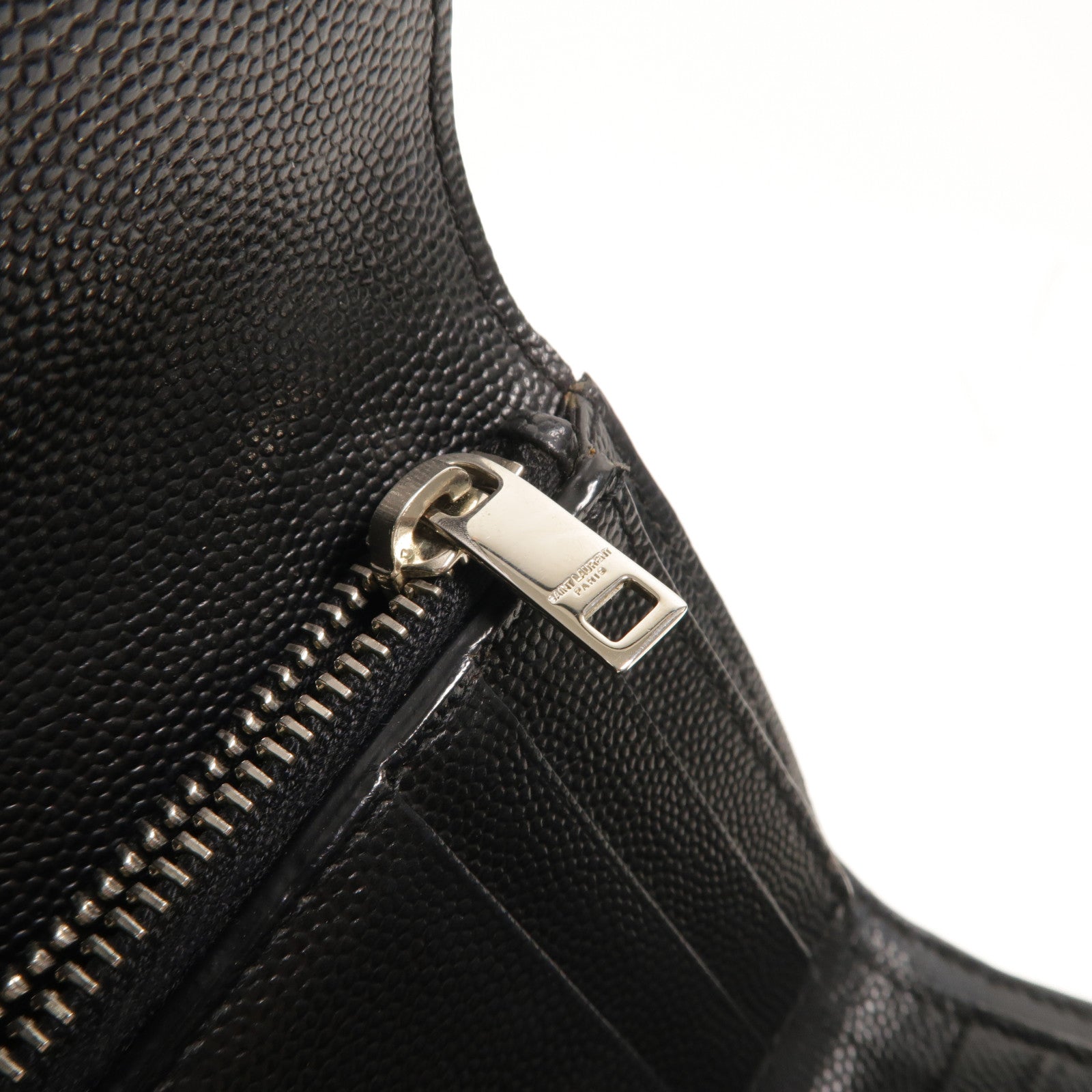 SAINT LAURENT 羊皮皮革Cassandre錢包