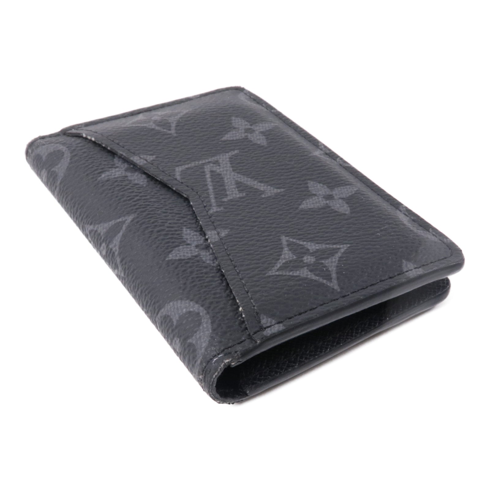 LOUIS VUITTON Monogram Eclipse Card Case卡片套黑色