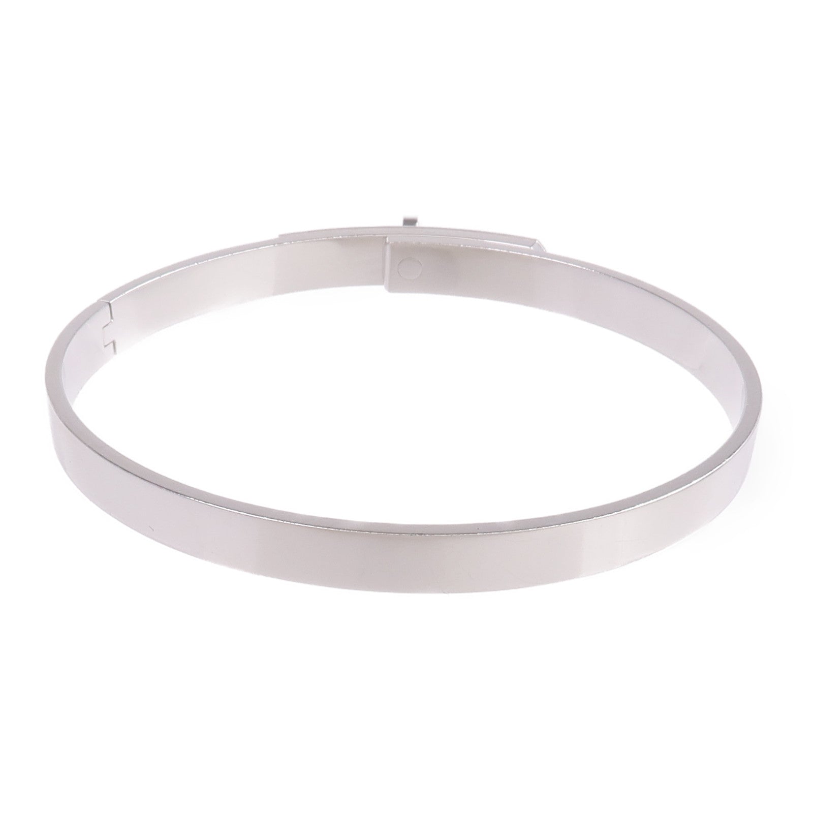 HERMES 18K白金Kelly Bracelet Small Model鑽石手鐲