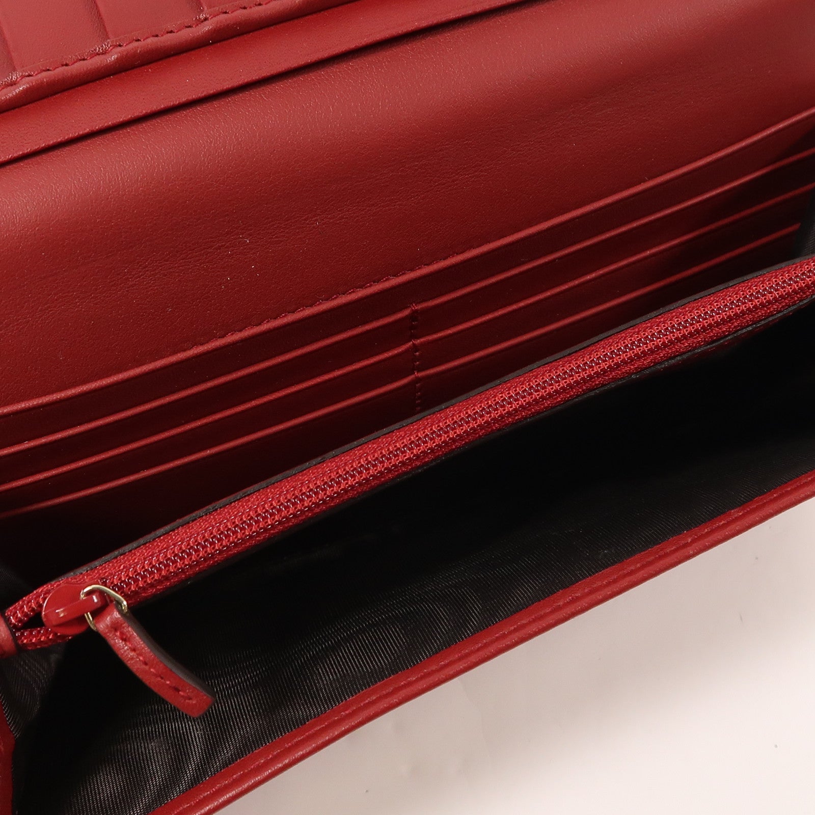 GUCCI 【萬聖節商品】牛皮皮革Long Wallet金扣長錢包