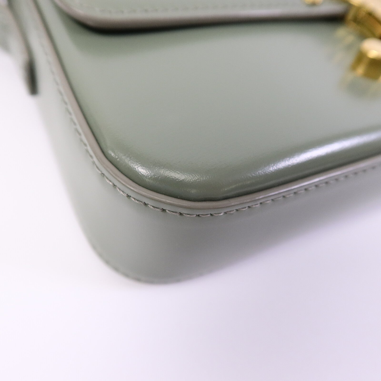 CELINE 牛皮皮革Claude肩背袋