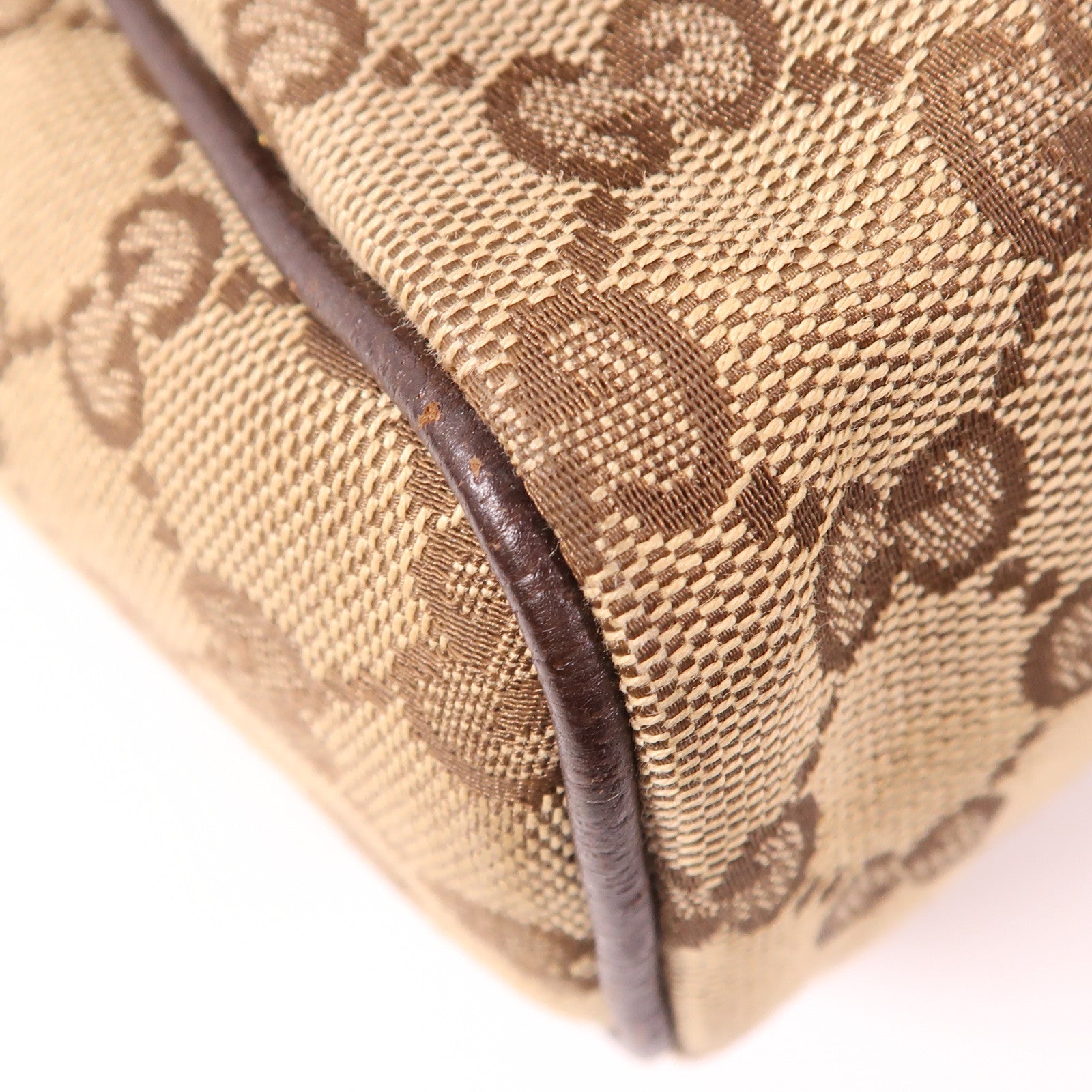 GUCCI GG SHW Shoulder Bag 146236 Canvas Brown