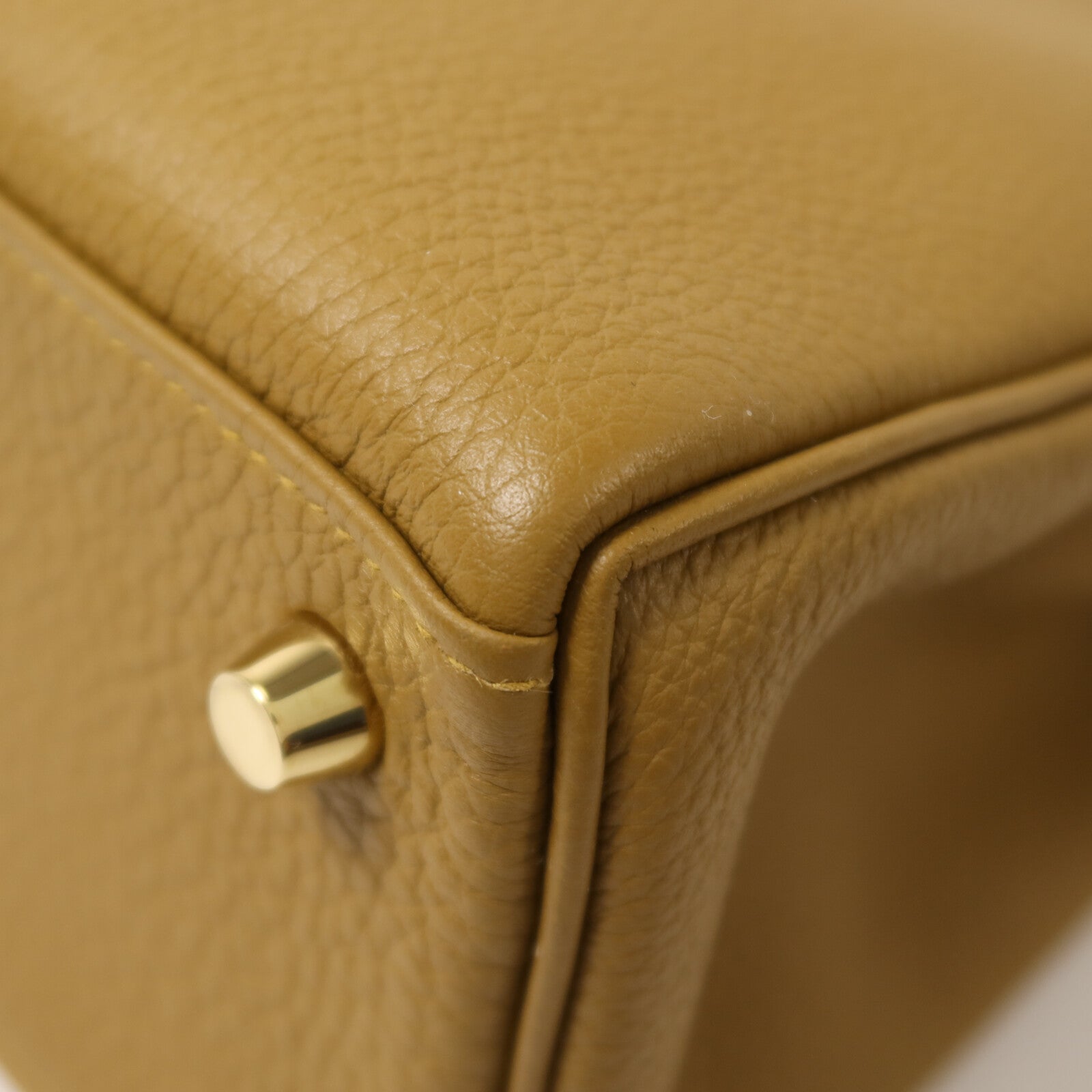 HERMES Togo皮革Kelly 25手挽肩背兩用袋Bronze Dore
