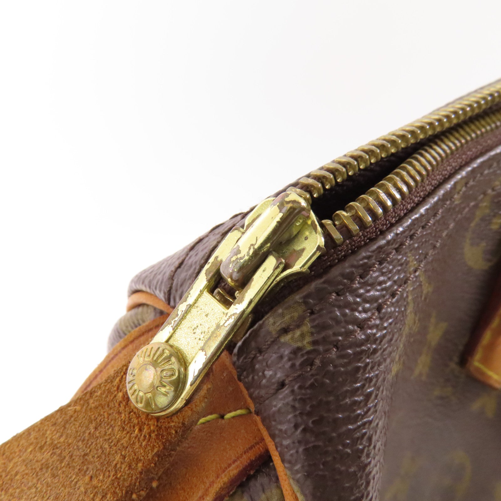 LOUIS VUITTON LV GHW Speedy 30 Handbag M41108 Monogram Brown