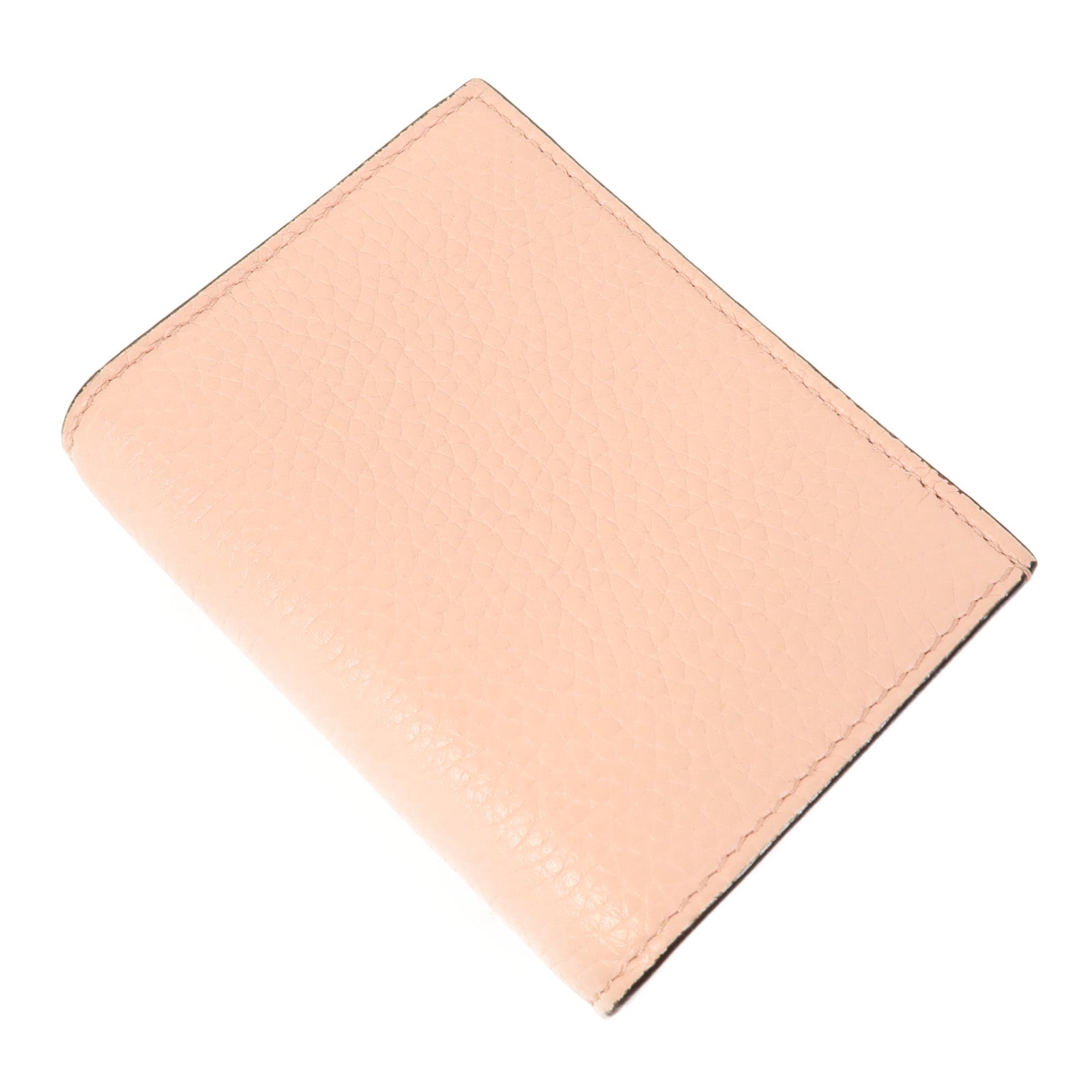 GUCCI 牛皮皮革Animalier Bee Wallet錢包粉紅色