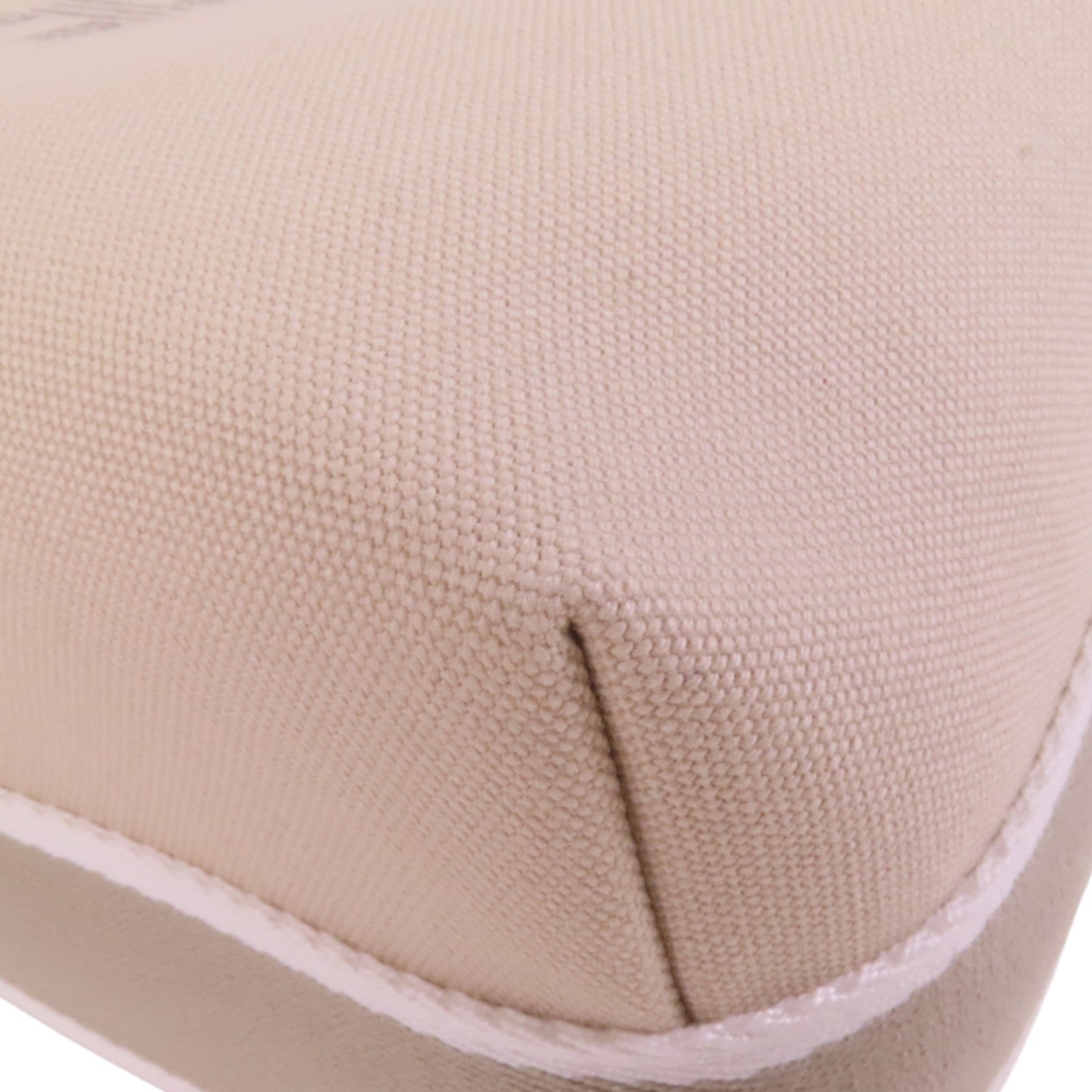 HERMES 帆布Bride-A-Brac銀扣手挽袋