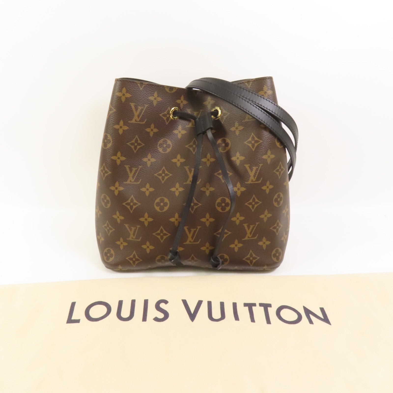 LOUIS VUITTON Monogram Neo Noe MM金扣肩背袋