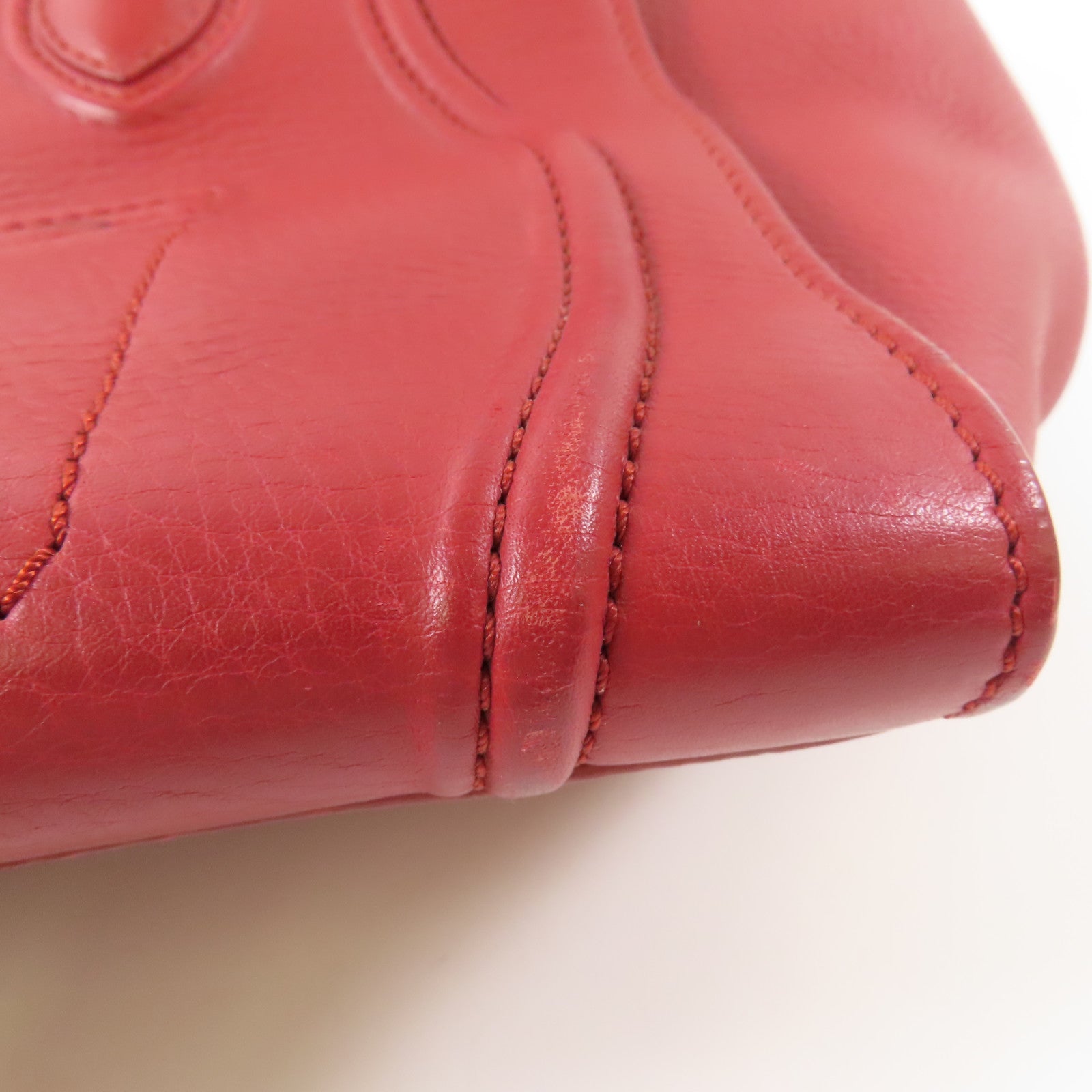 CELINE 牛皮皮革Small Square手挽袋