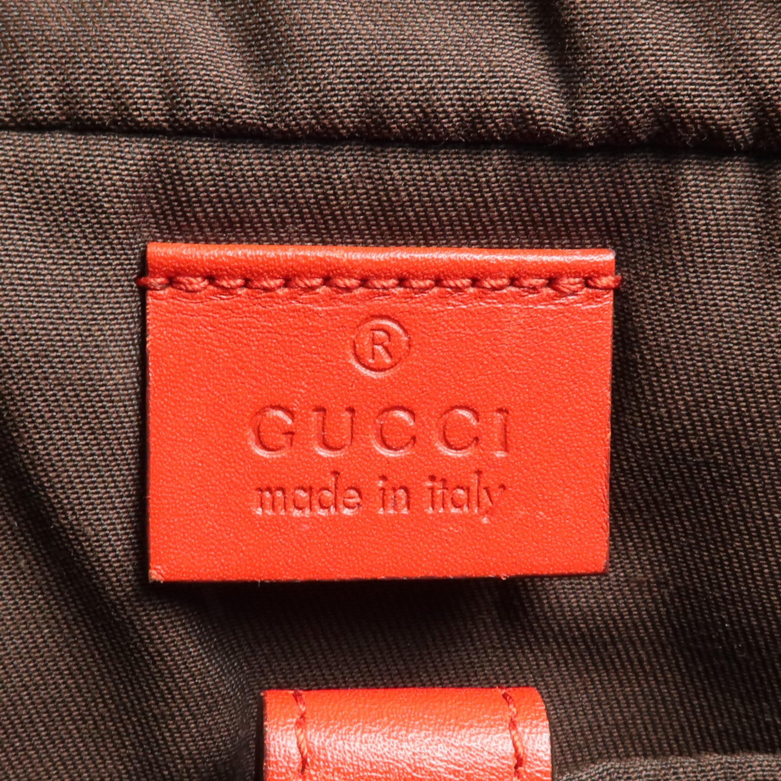 GUCCI 皮革Diamante金扣手挽肩背兩用袋