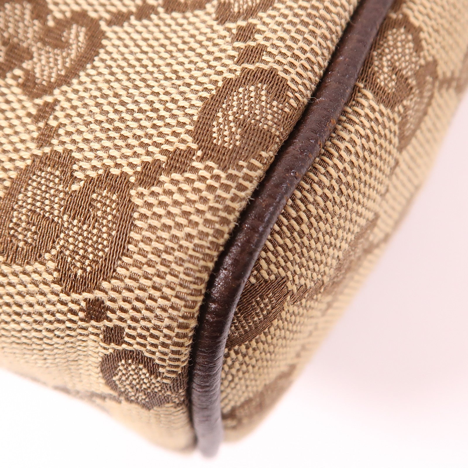 GUCCI GG SHW Shoulder Bag 146236 Canvas Brown