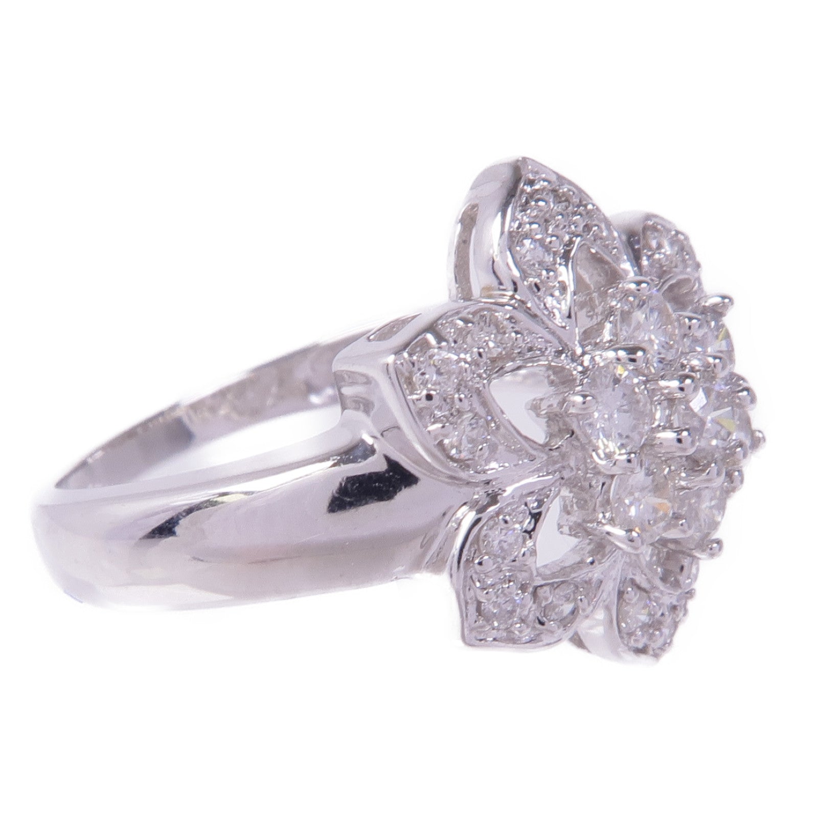 JEWELRY 18K白金Diamond Ring鑽石戒指US#5.5