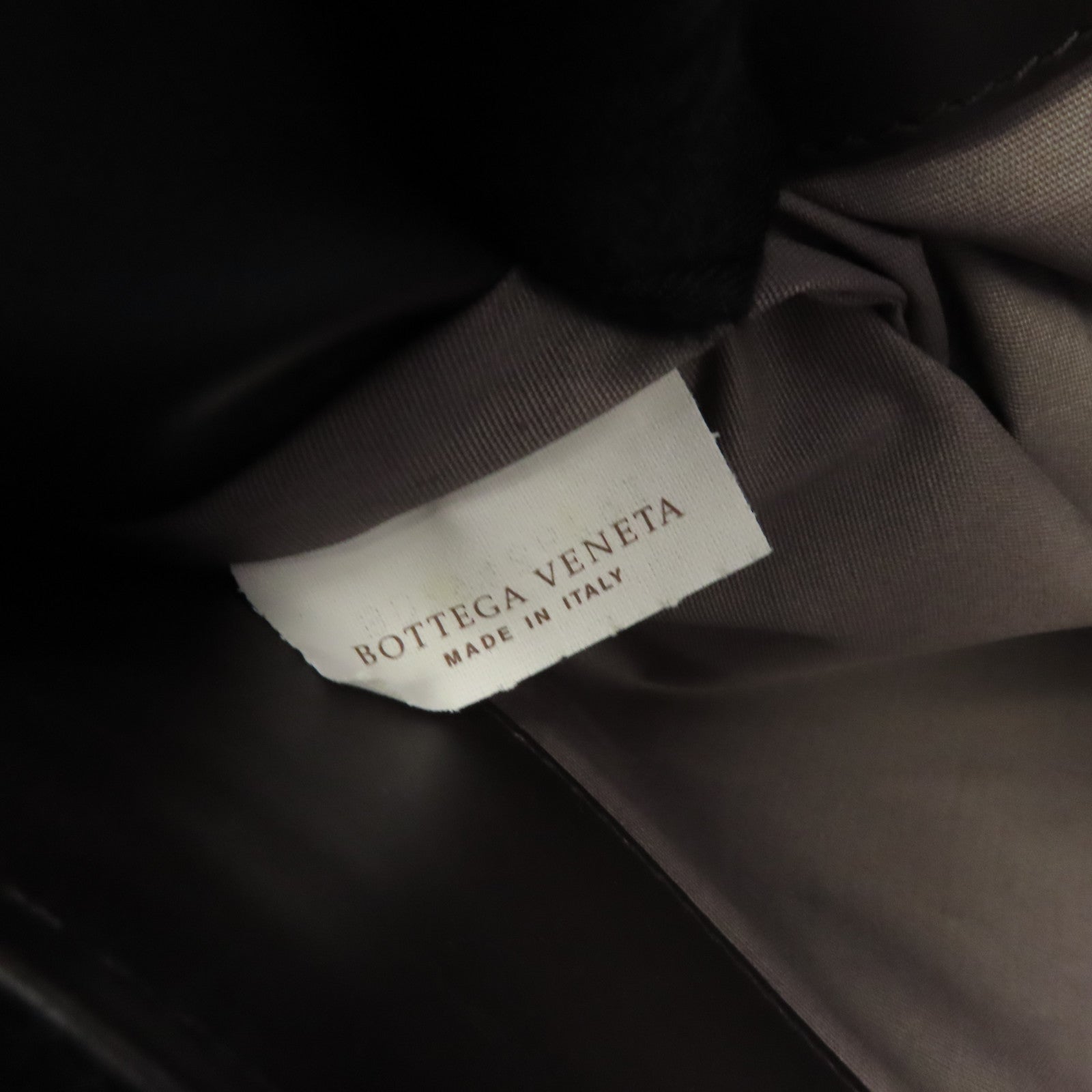 BOTTEGA VENETA 【激減優惠】織紋皮革Clutch Bag手拿包啡色