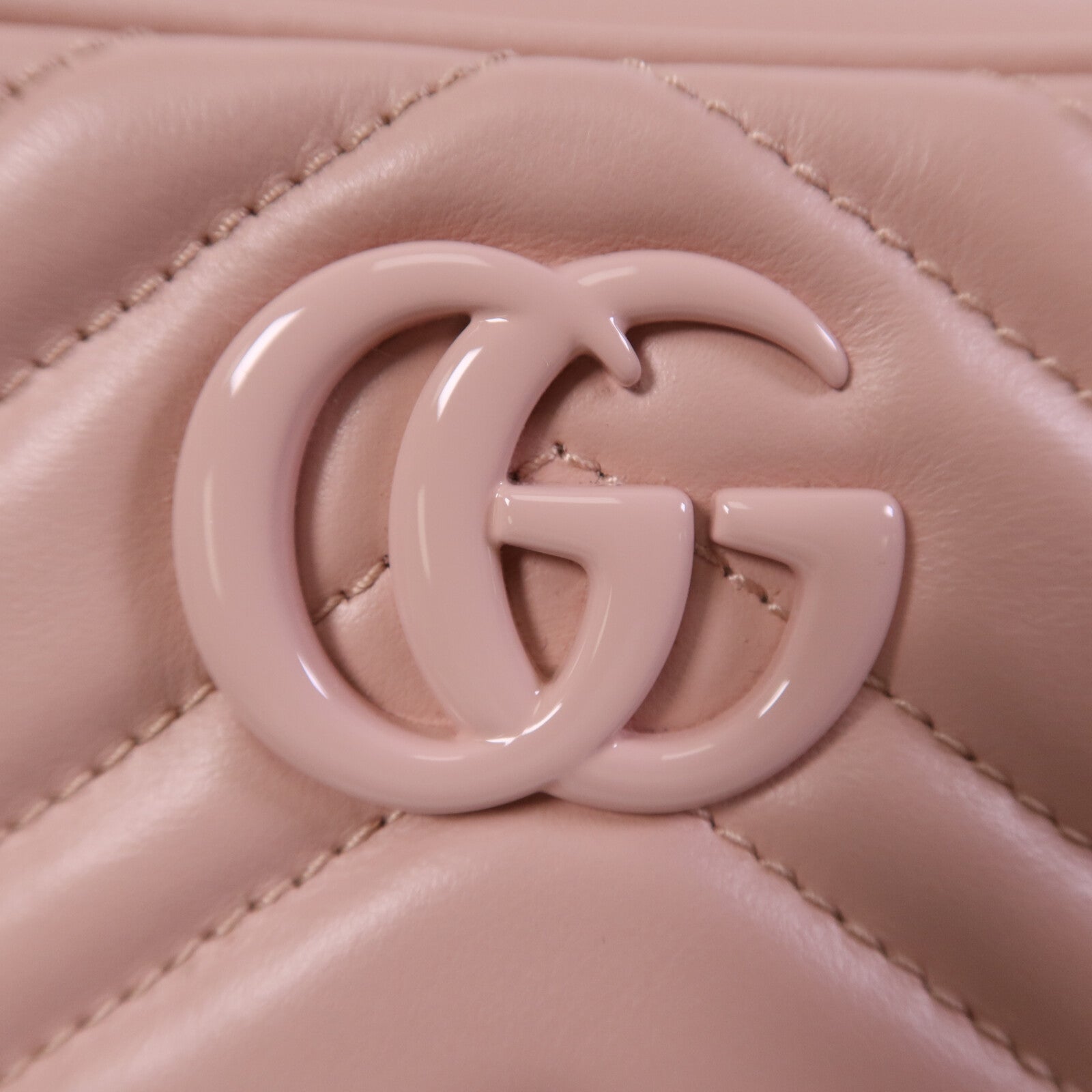 GUCCI 牛皮皮革Mini GG Marmont肩背袋