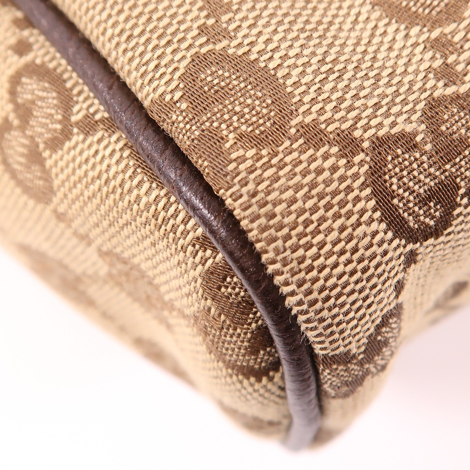 GUCCI GG SHW Shoulder Bag 146236 Canvas Brown