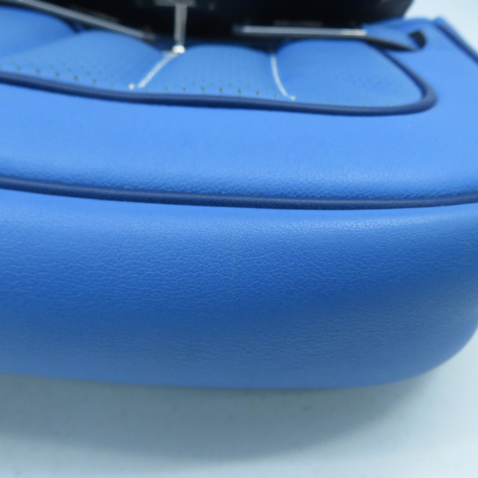 HERMES 【激減優惠】Swift皮革Mini Berline銀扣肩背袋藍色