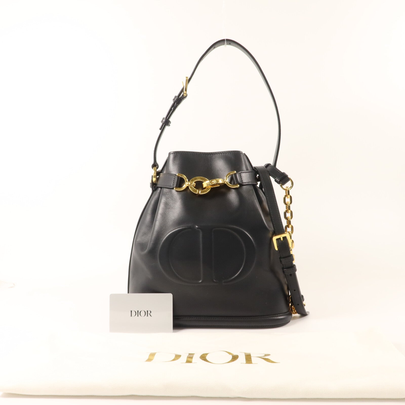Dior 牛皮皮革C'ect Dior Medium手挽肩背兩用袋