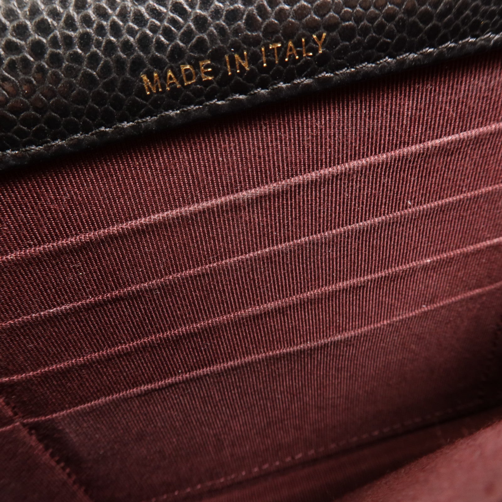 CHANEL 牛皮皮革Wallet On Chain金扣鏈帶肩背袋