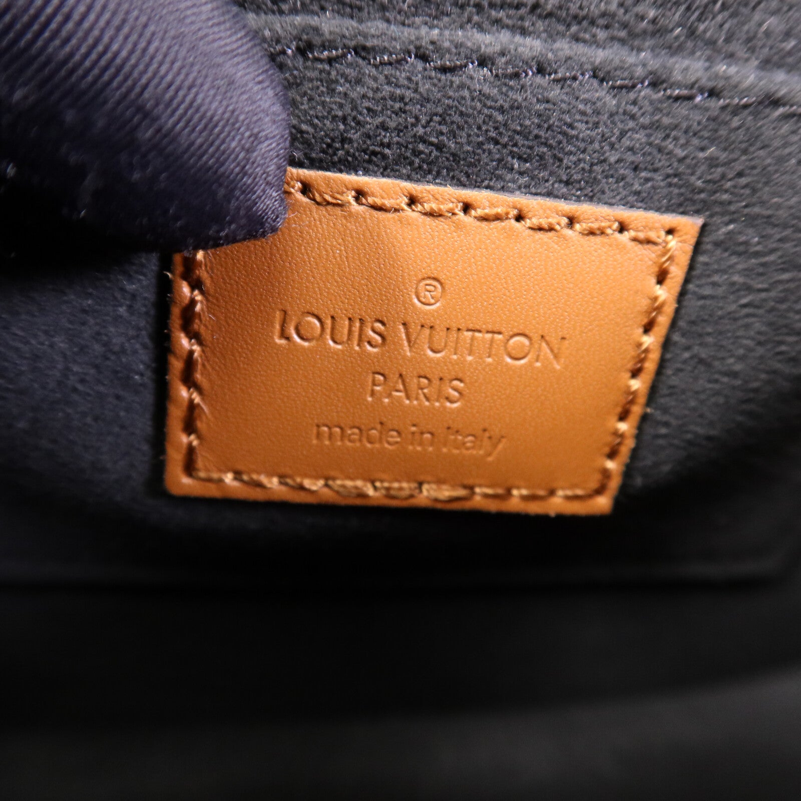 LOUIS VUITTON 【激減優惠】Monogram Reverse Mini Dauphine金扣肩背袋