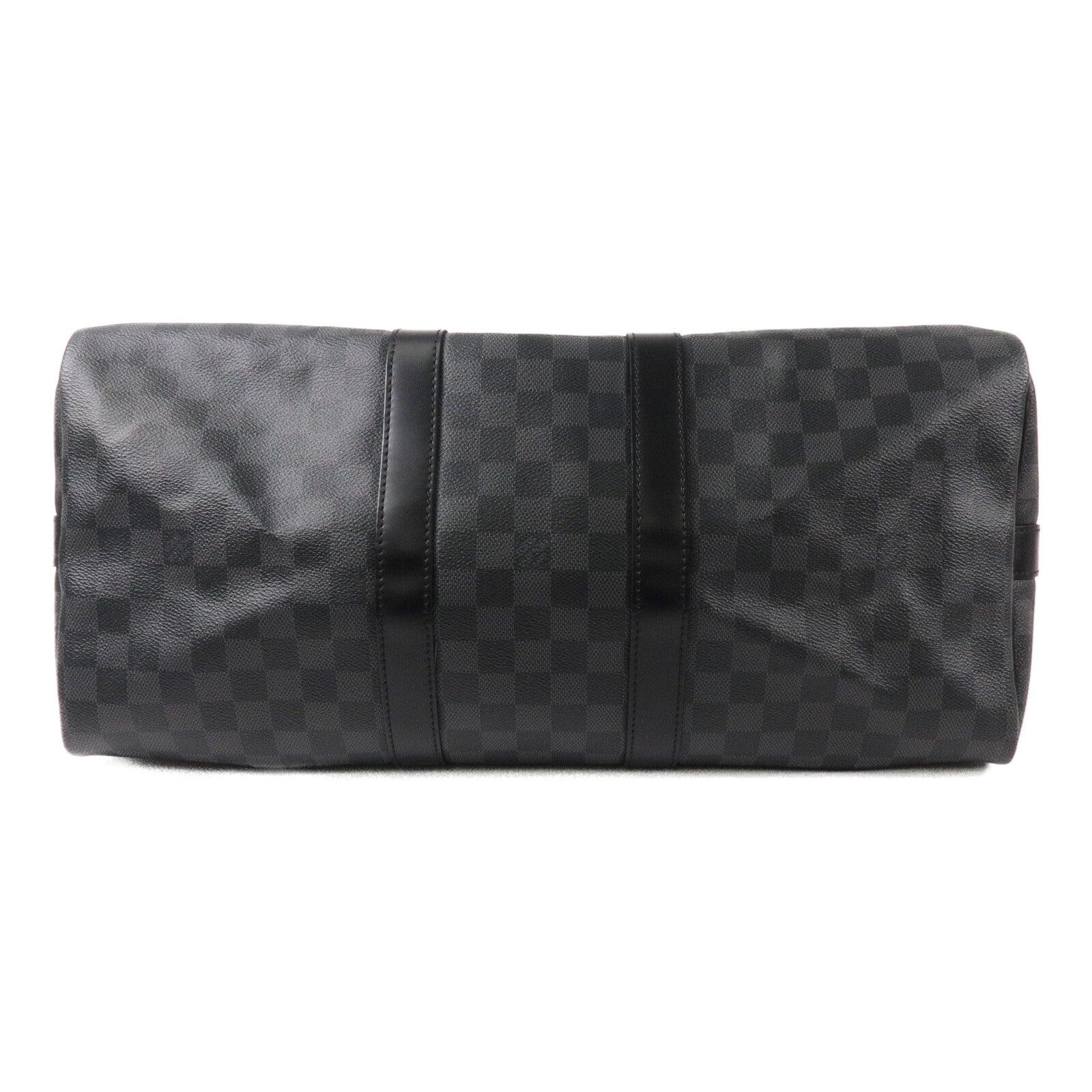 LOUIS VUITTON Damier Graphite Keepall 45 Bandouliere手挽肩背兩用袋