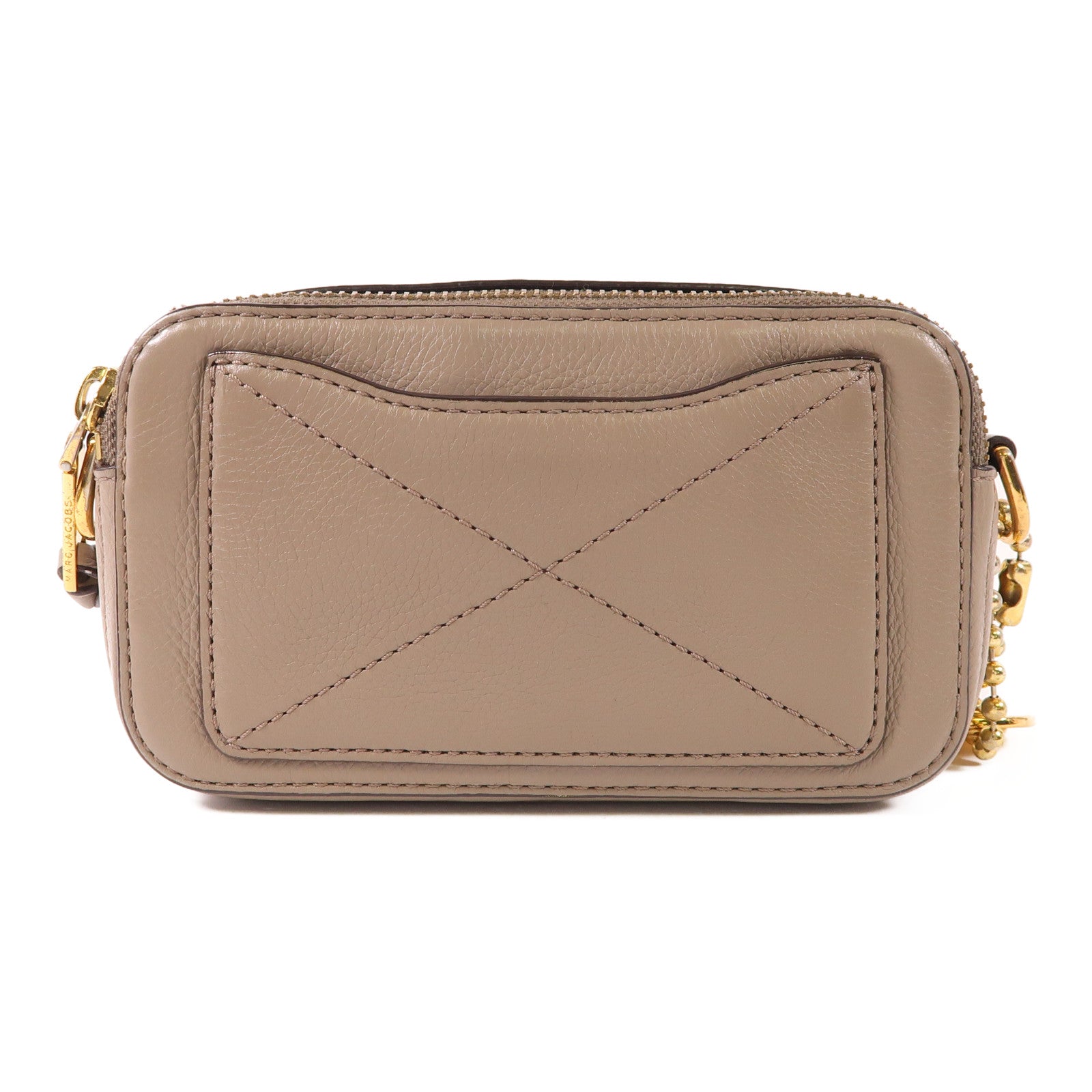 MARC JACOBS 牛皮皮革Shoulder Bag金扣肩背袋