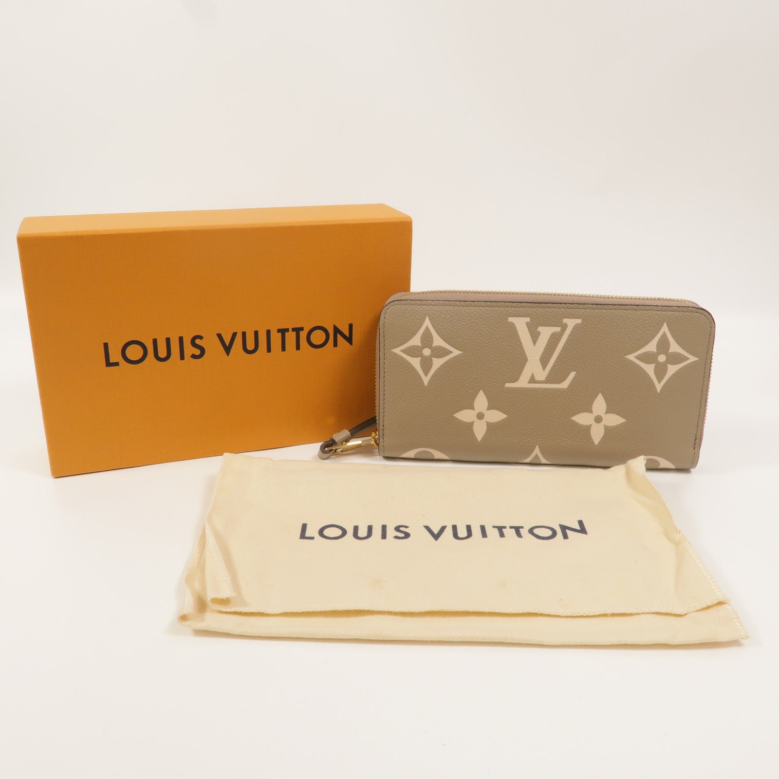 LOUIS VUITTON Monogram Empreinte Zipper Long Wallet長錢包
