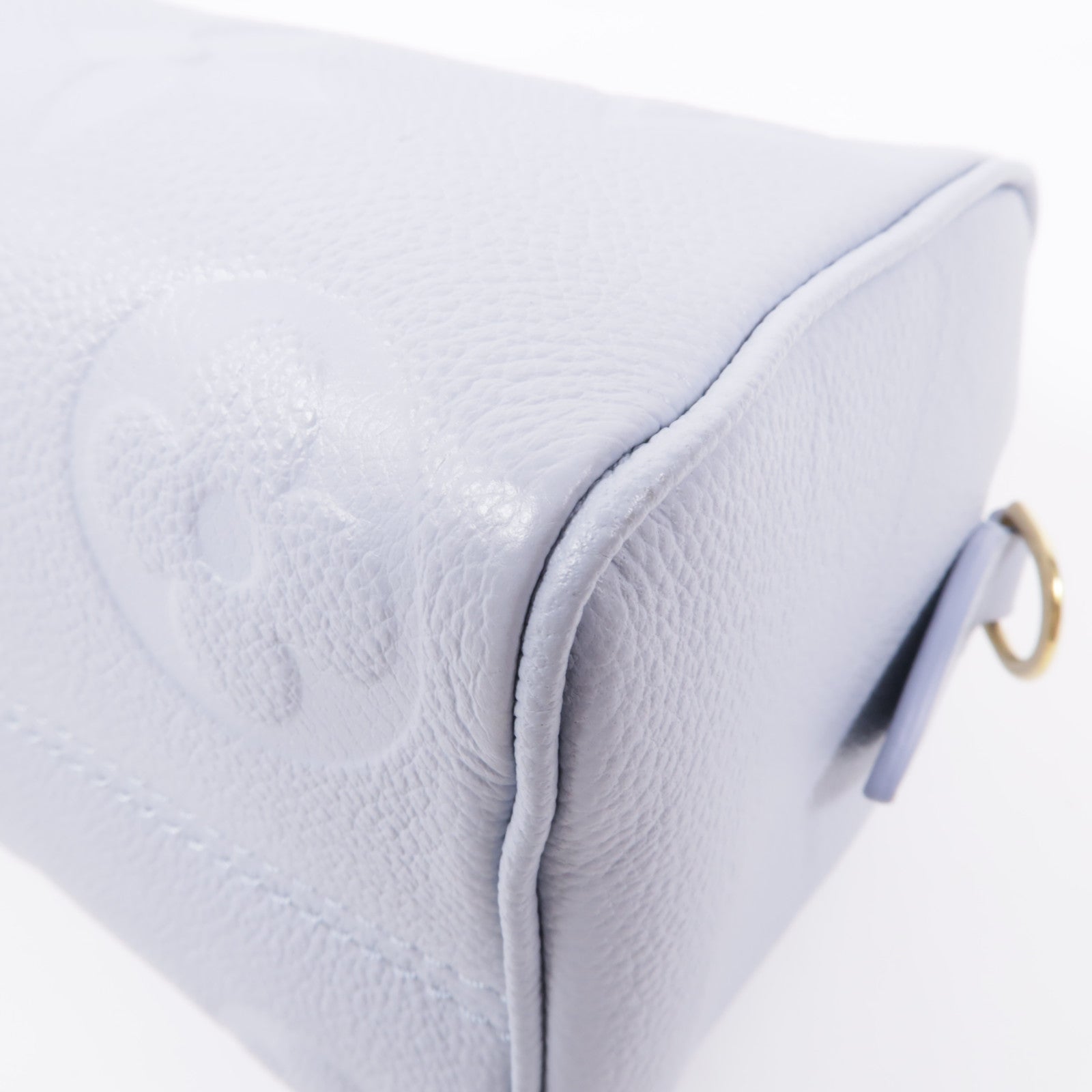LOUIS VUITTON Monogram Empreinte Speedy Bandouliere 20金扣手挽肩背兩用袋
