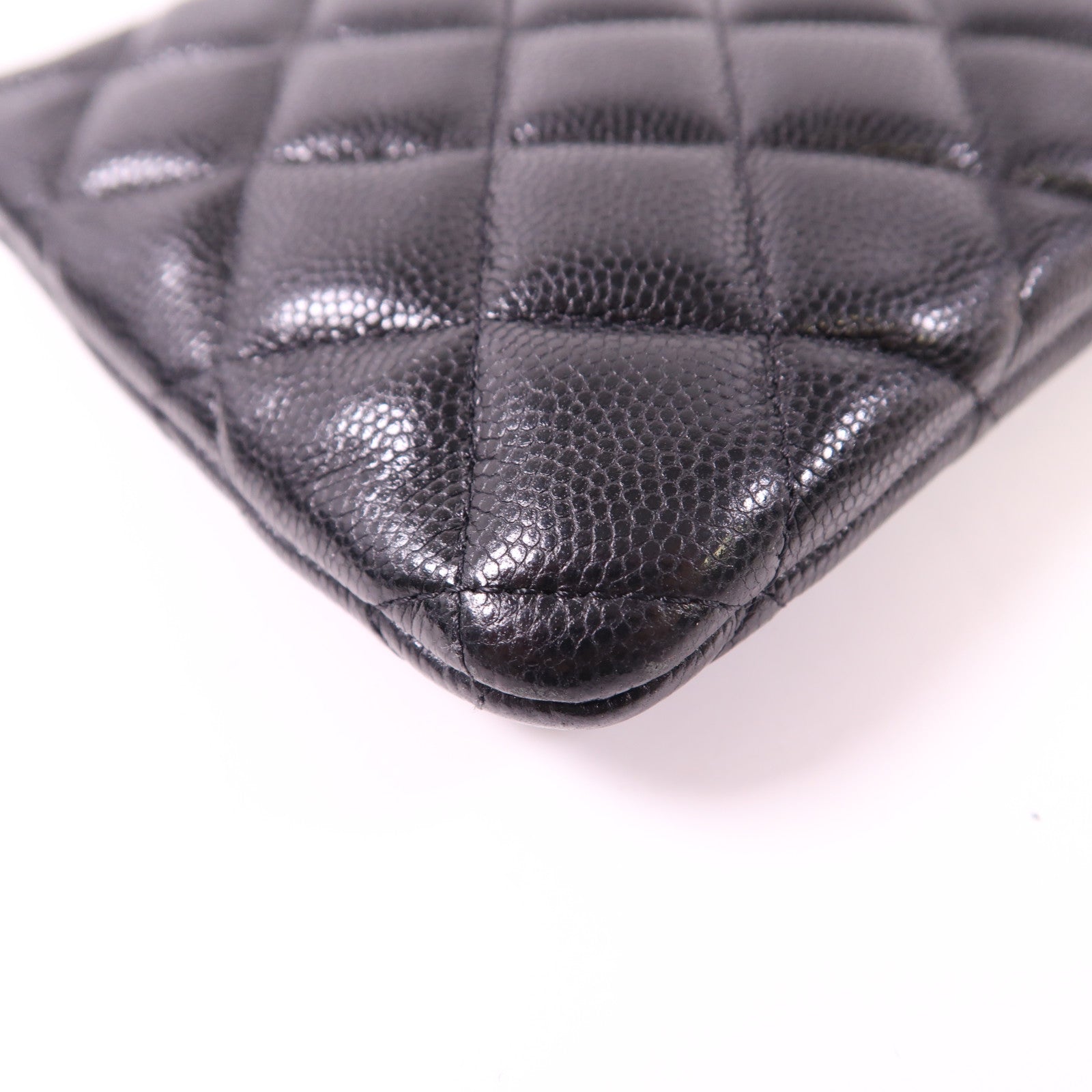 CHANEL 牛皮皮革Clutch金扣手拿包