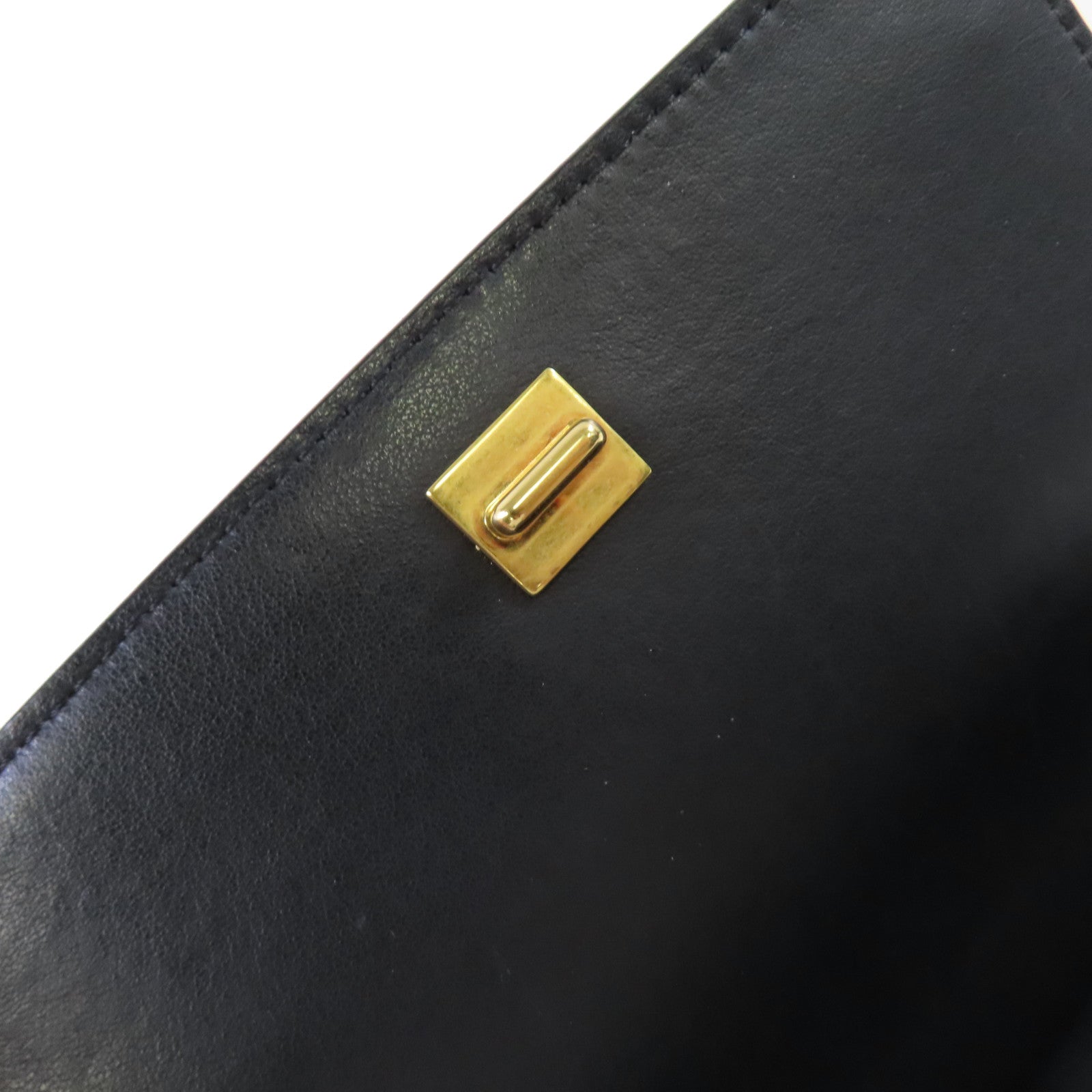 GIVENCHY 牛皮皮革Pandora Box Shoulder Bag金扣肩背袋黑色