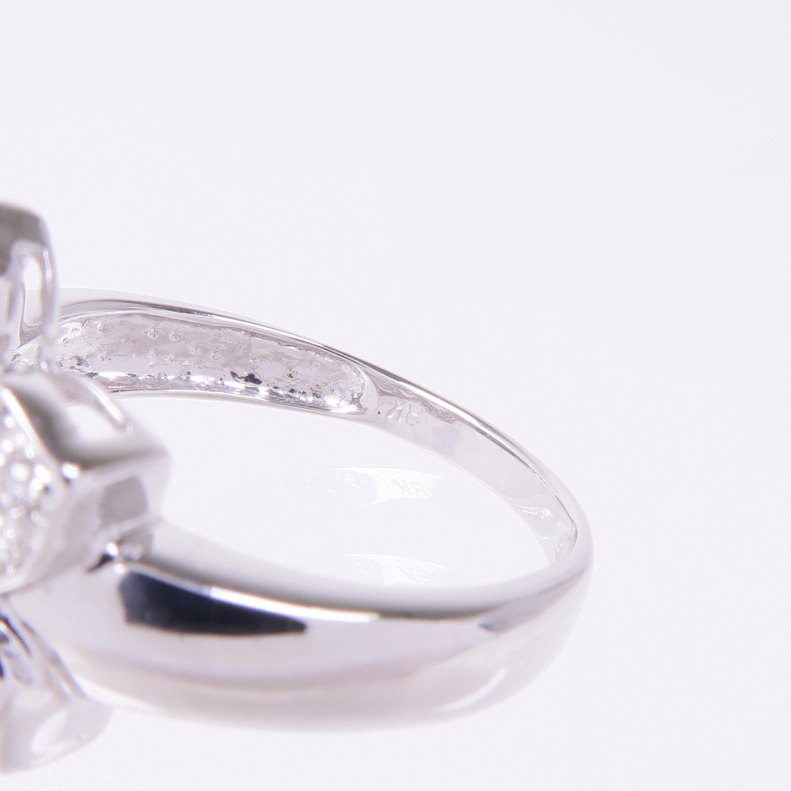 JEWELRY 18K白金Diamond Ring鑽石戒指US#5.5